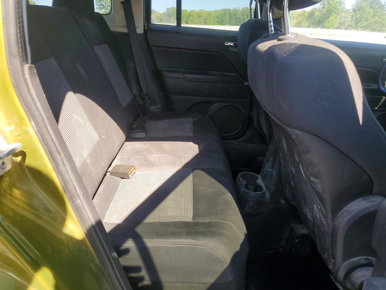 2012 Jeep Patriot Latitude Green vin: 1C4NJPFB3CD631701