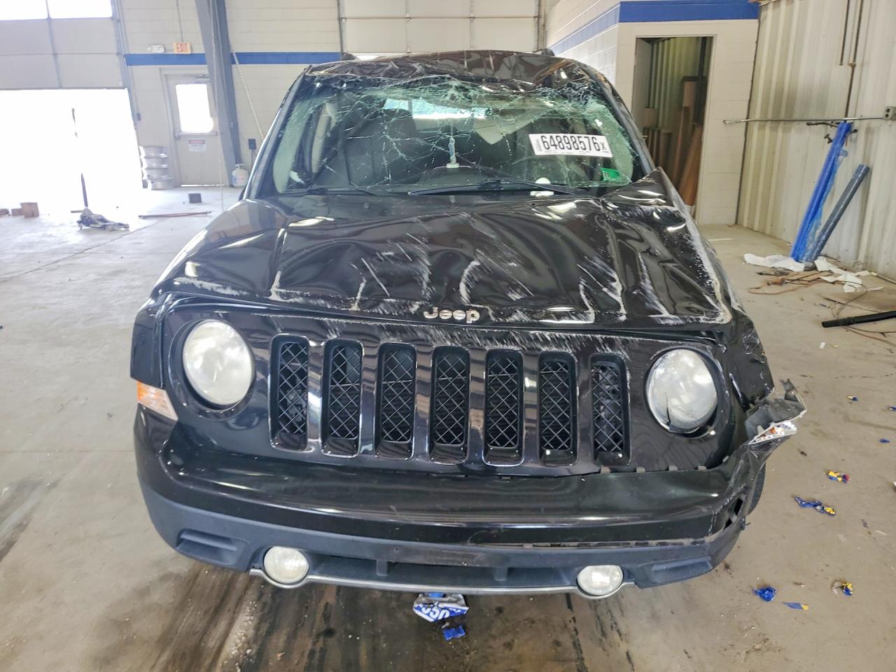 2012 Jeep Patriot Latitude Черный vin: 1C4NJPFB3CD696760