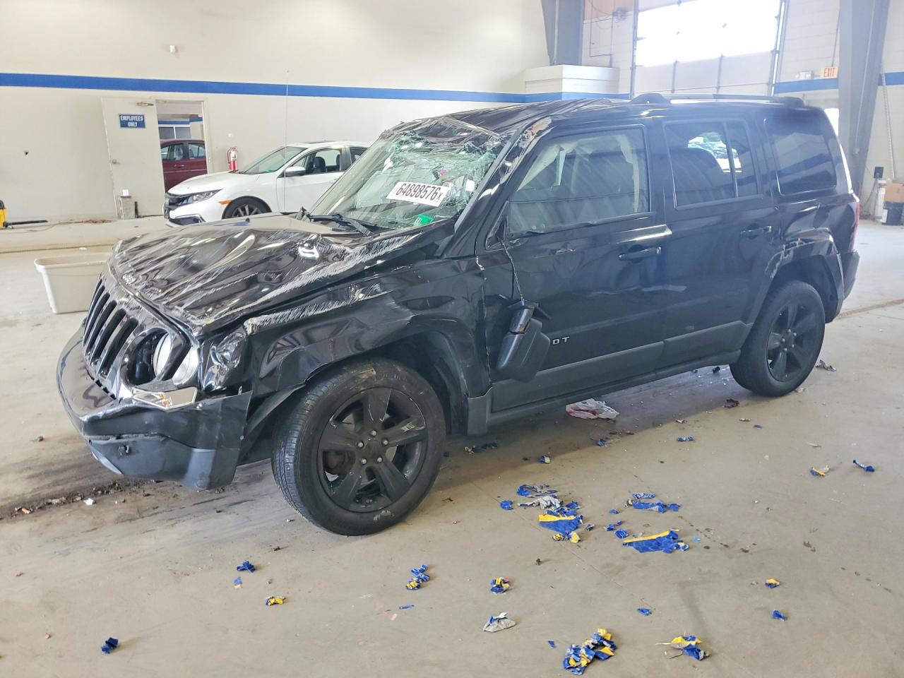 2012 Jeep Patriot Latitude Черный vin: 1C4NJPFB3CD696760