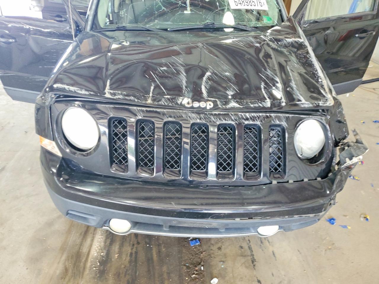 2012 Jeep Patriot Latitude Черный vin: 1C4NJPFB3CD696760