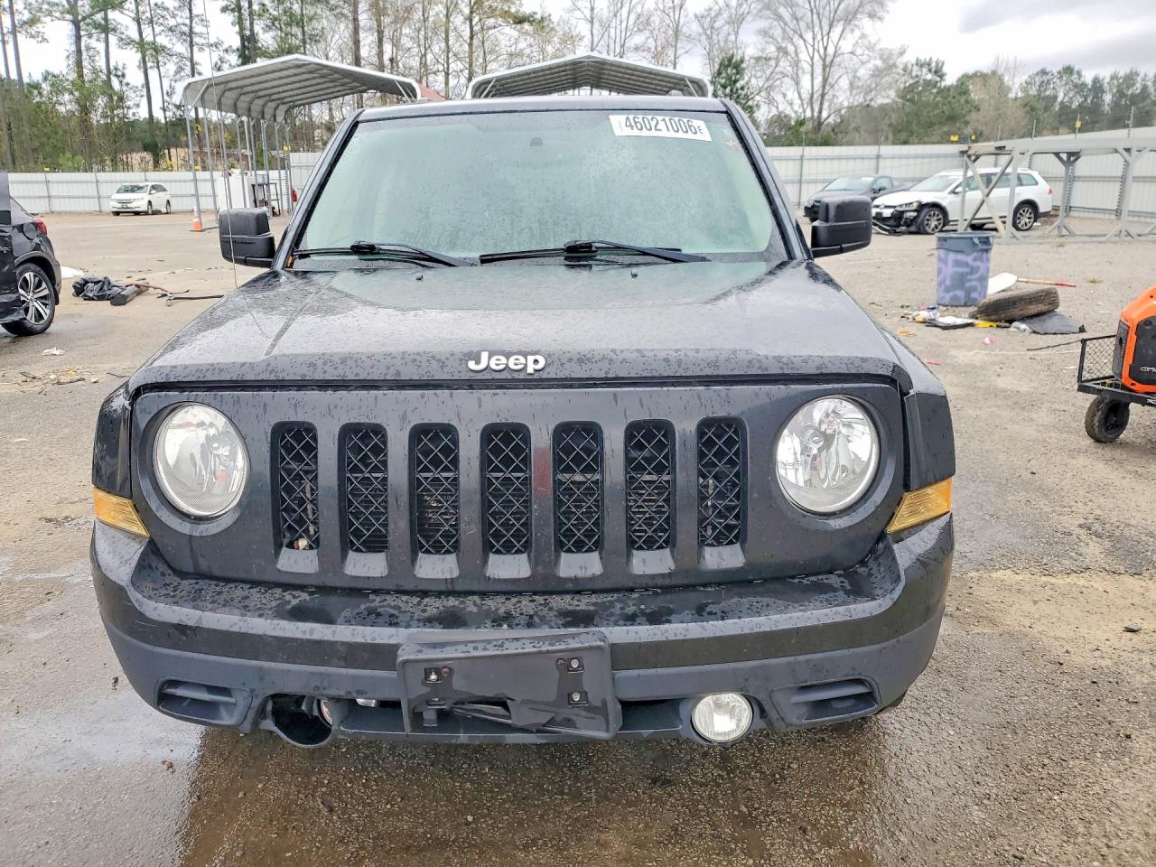 2014 Jeep Patriot Latitude Black vin: 1C4NJPFB3ED667116
