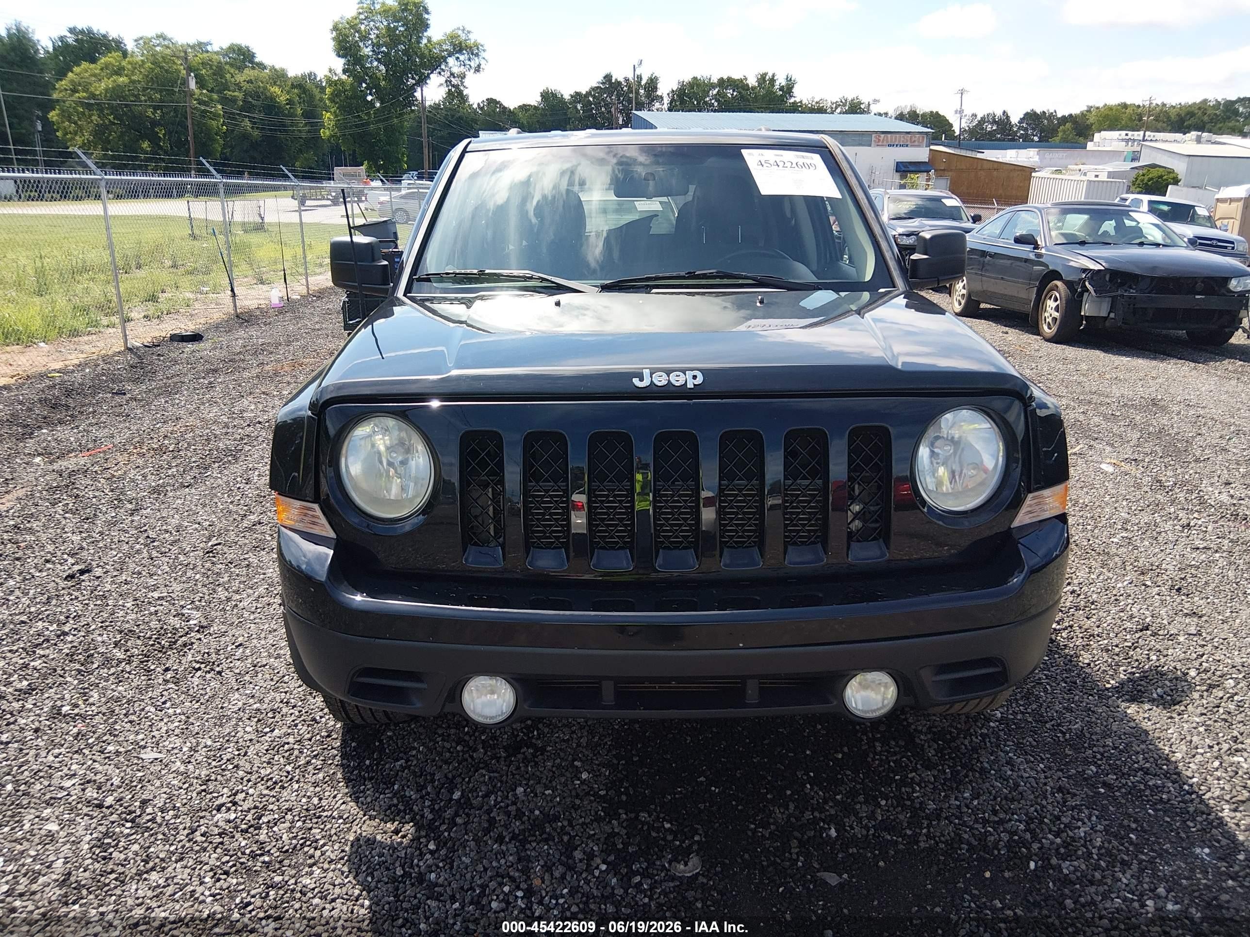 2013 Jeep Patriot Latitude Black vin: 1C4NJPFB4DD213245