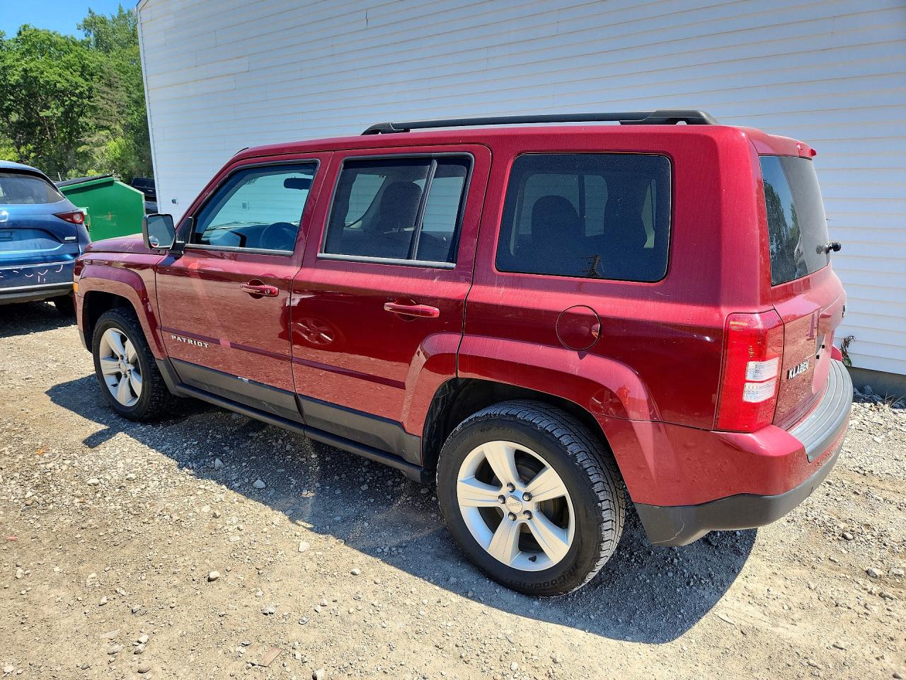 2014 Jeep Patriot Latitude Красный vin: 1C4NJPFB5ED547883
