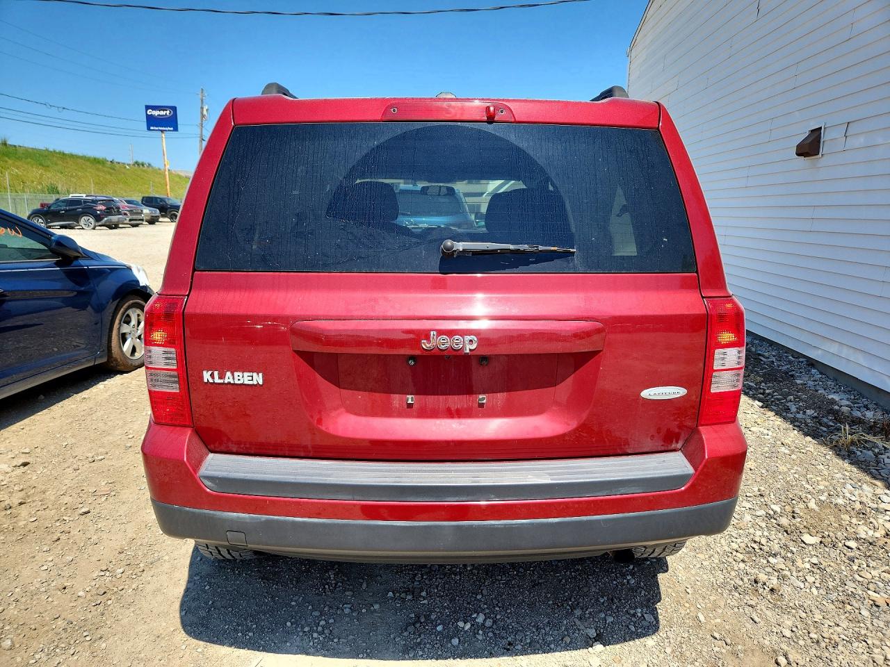 2014 Jeep Patriot Latitude Красный vin: 1C4NJPFB5ED547883