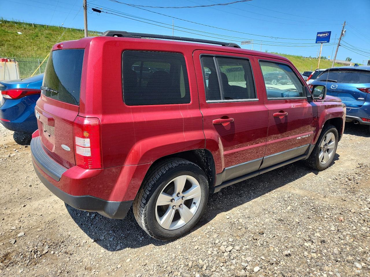 2014 Jeep Patriot Latitude Красный vin: 1C4NJPFB5ED547883