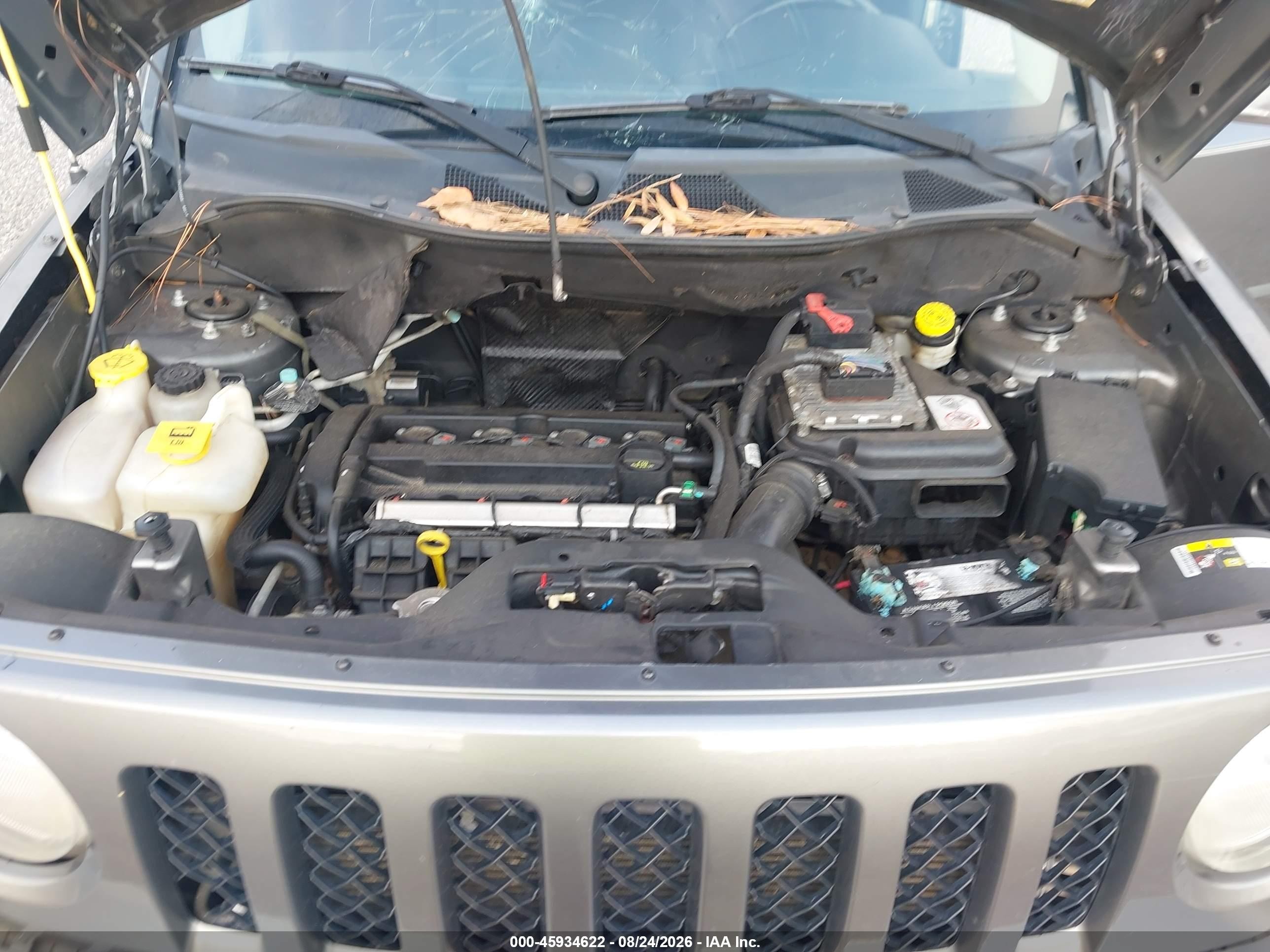 2014 Jeep Patriot Latitude Серый vin: 1C4NJPFB5ED628849