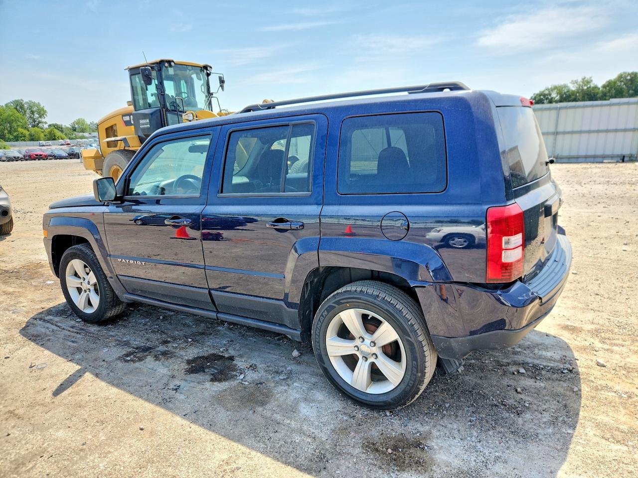 2014 Jeep Patriot Latitude Blue vin: 1C4NJPFB5ED703808