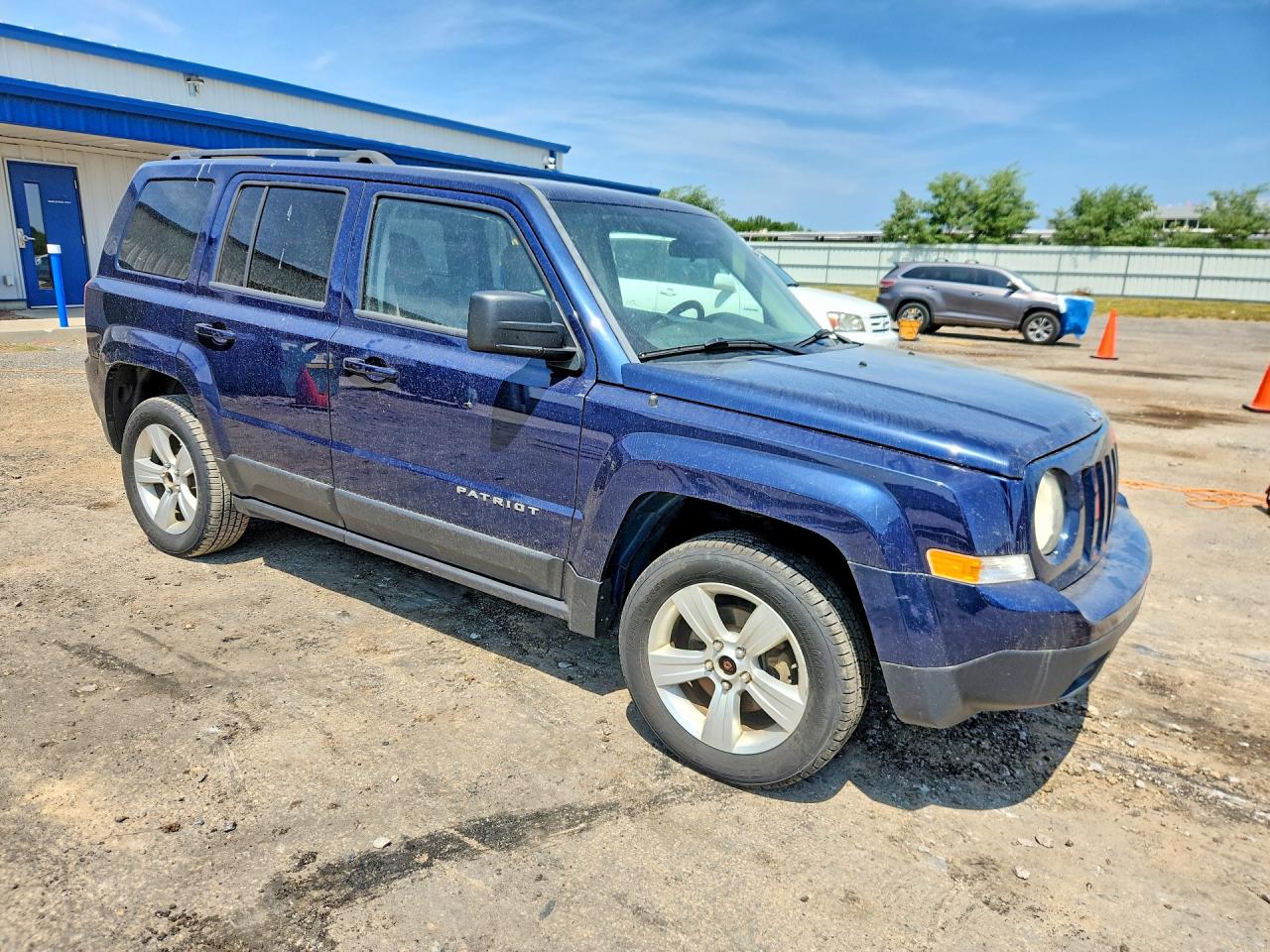 2014 Jeep Patriot Latitude Blue vin: 1C4NJPFB5ED703808