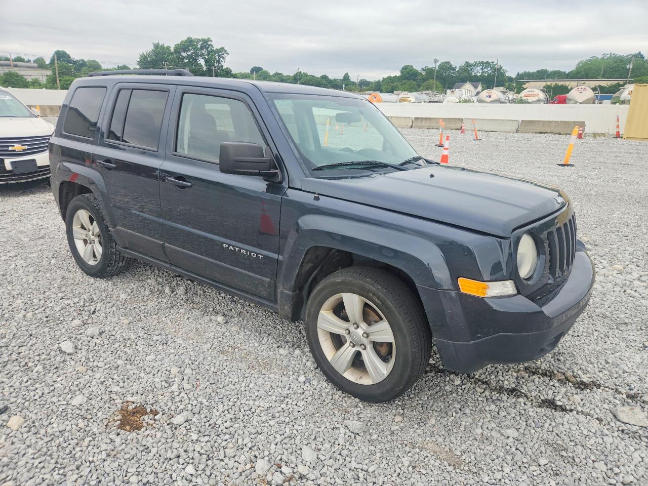 2014 Jeep Patriot Latitude Blue vin: 1C4NJPFB5ED764107