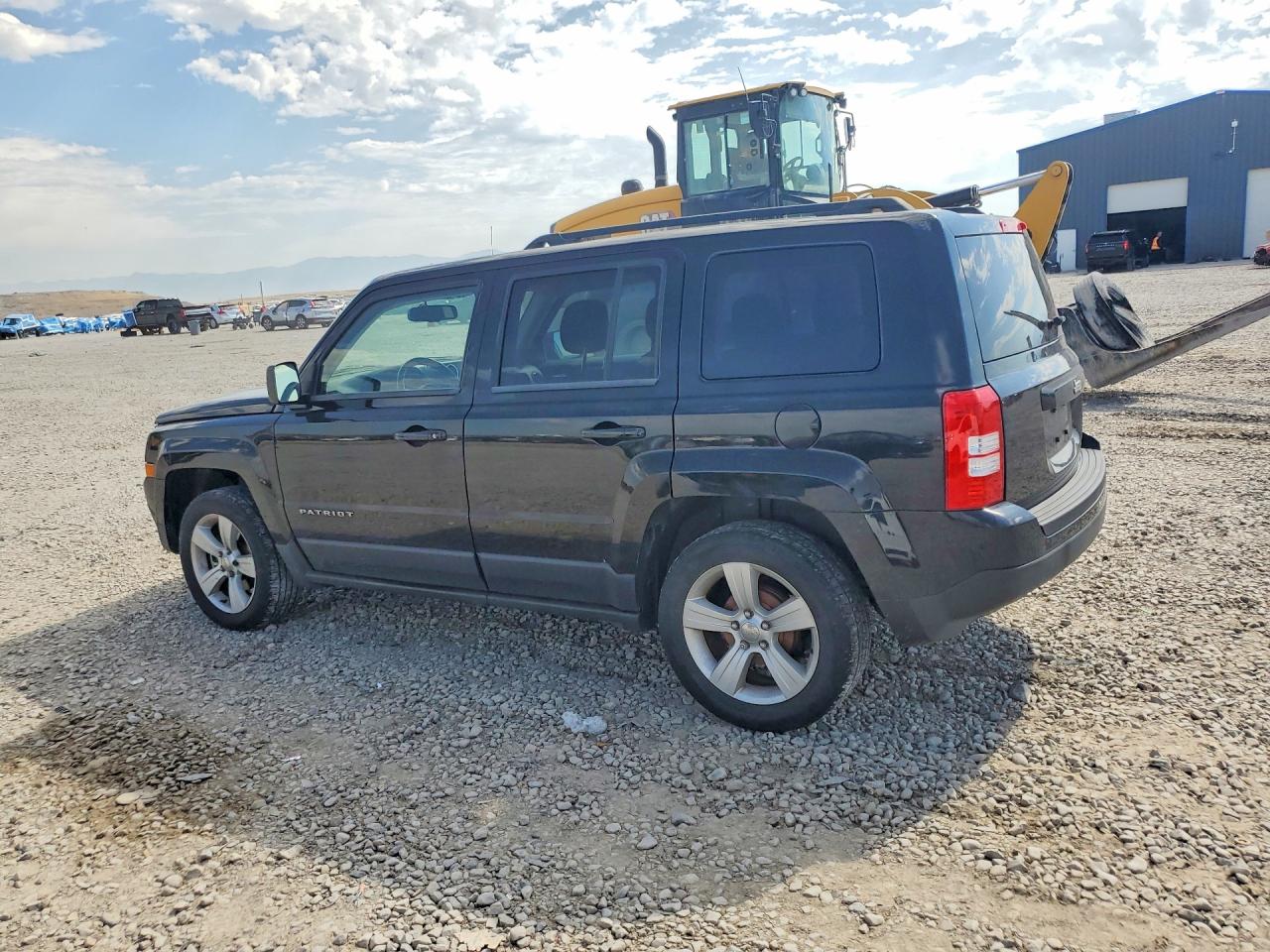 2014 Jeep Patriot Latitude Black vin: 1C4NJPFB5ED771235