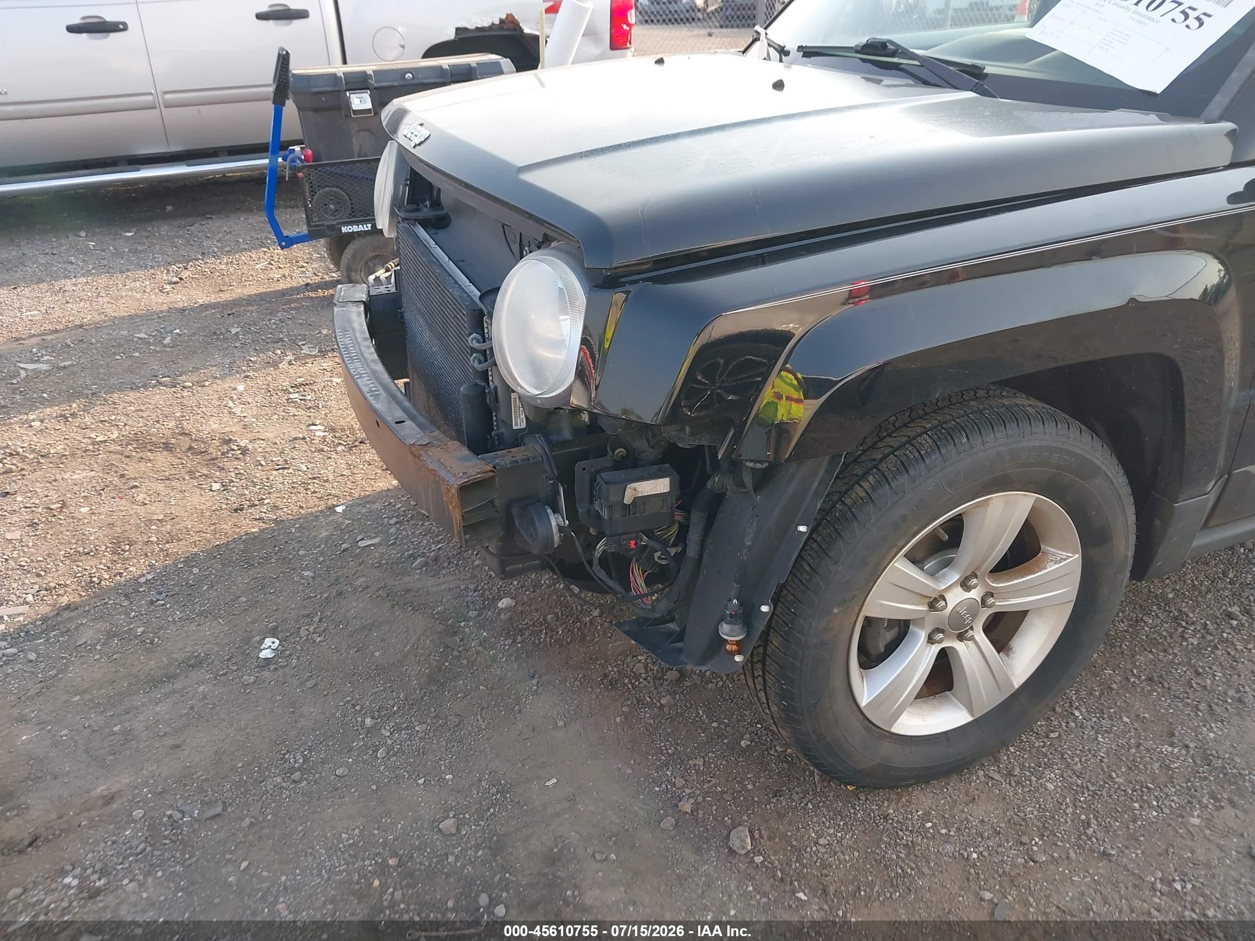 2013 Jeep Patriot Latitude Black vin: 1C4NJPFB6DD208029