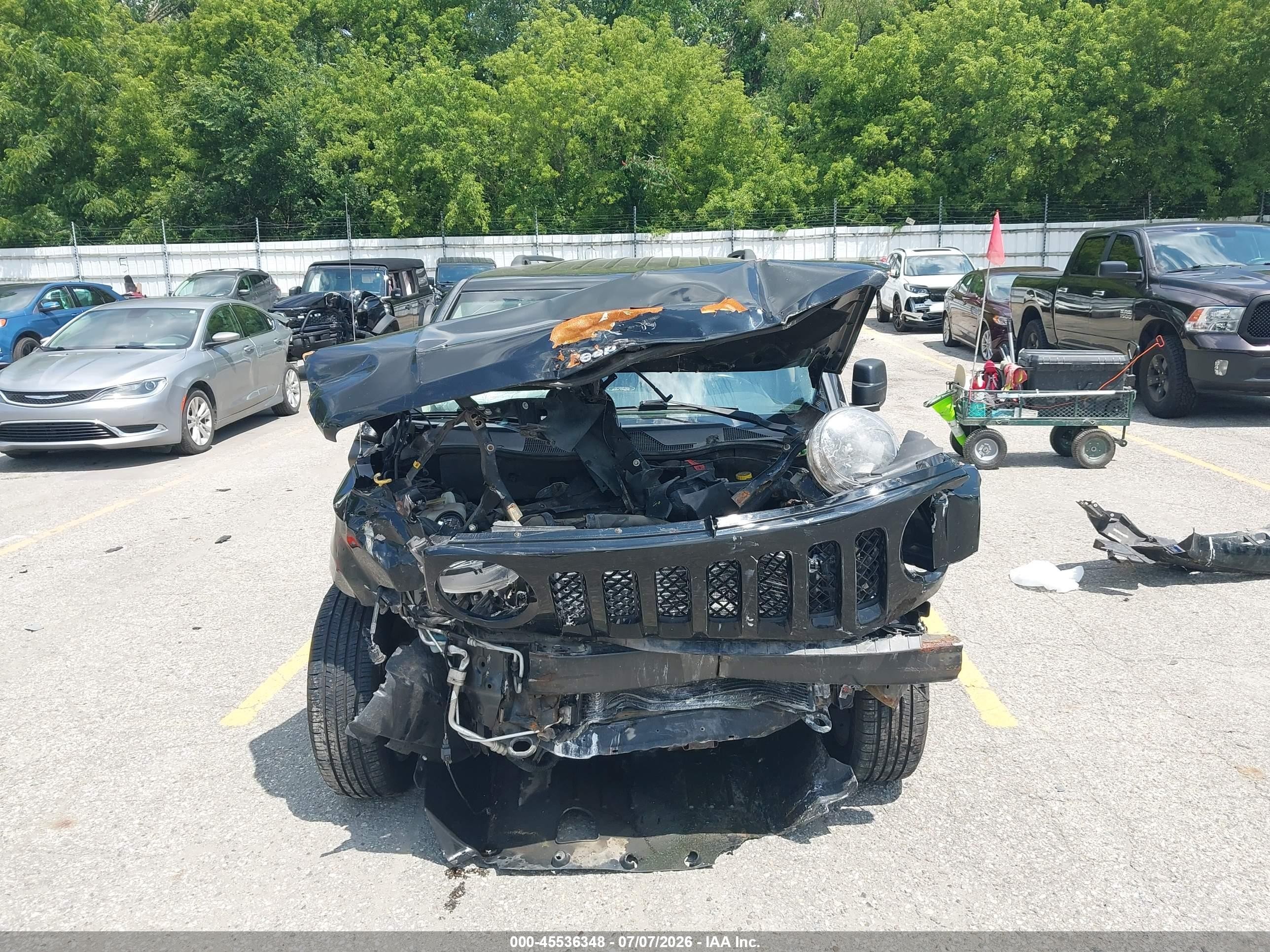 2013 Jeep Patriot Latitude Black vin: 1C4NJPFB6DD223596