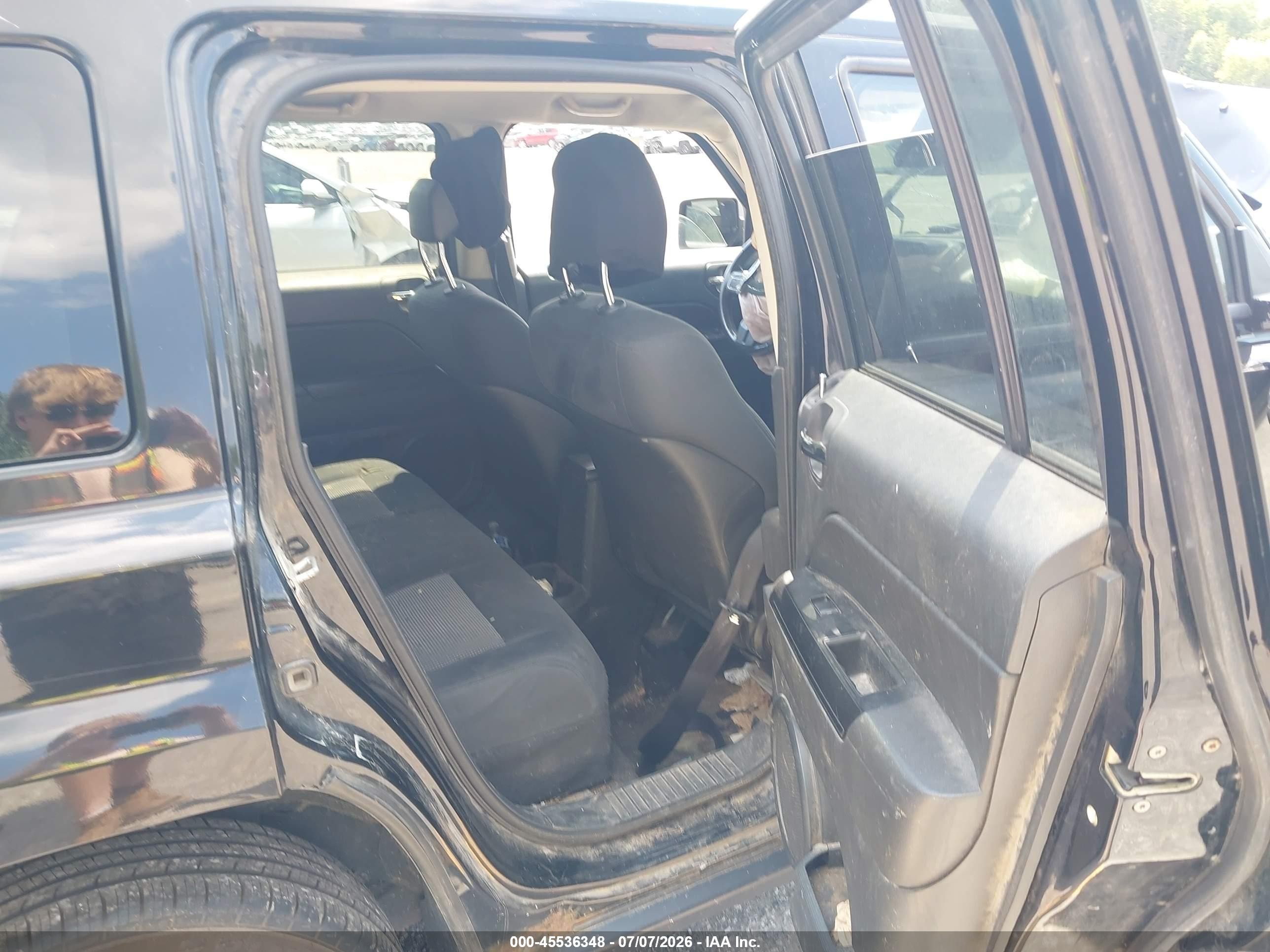 2013 Jeep Patriot Latitude Black vin: 1C4NJPFB6DD223596