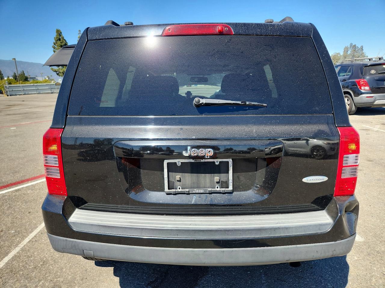 2014 Jeep Patriot Latitude Black vin: 1C4NJPFB7ED587298