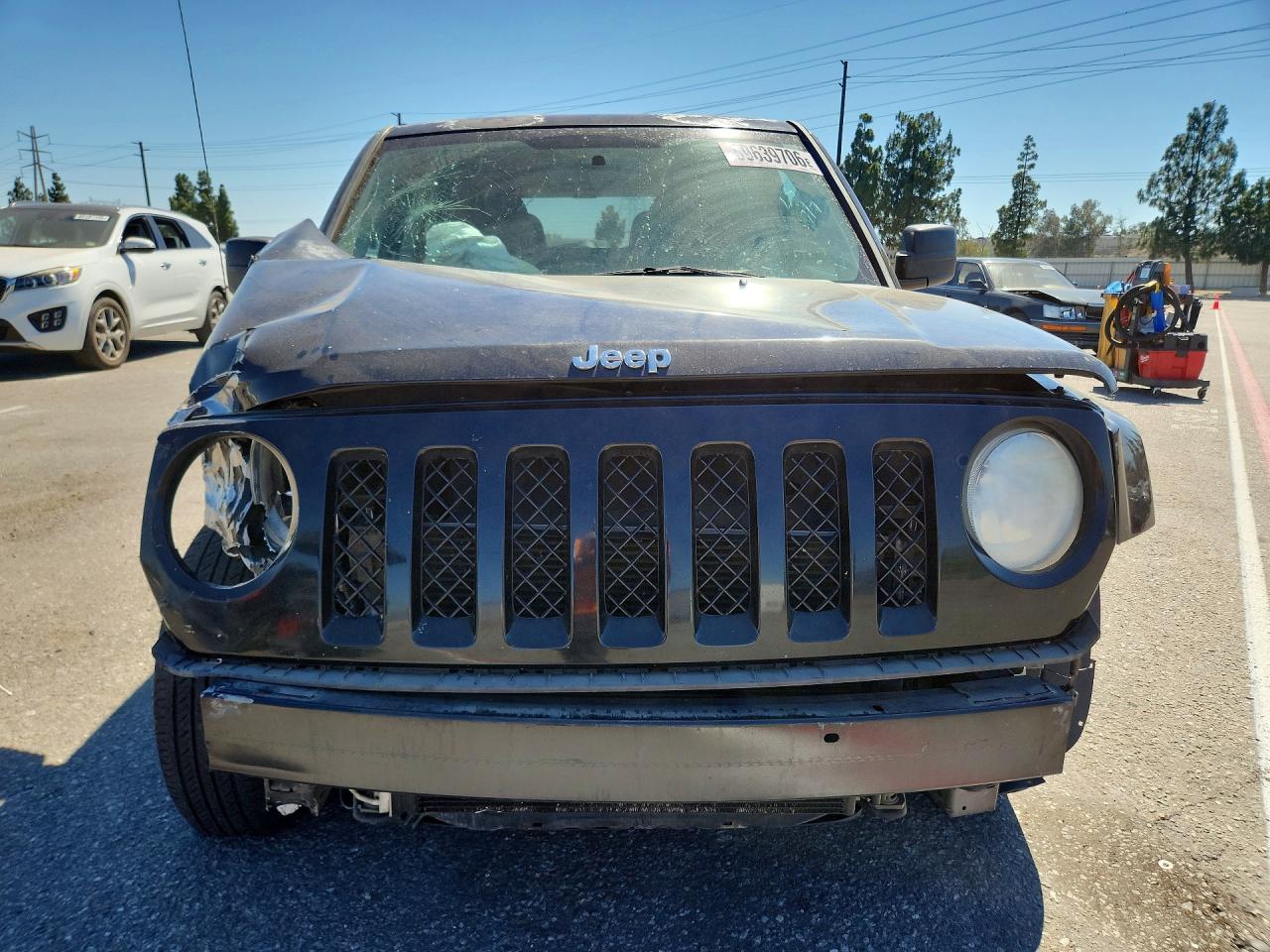 2014 Jeep Patriot Latitude Black vin: 1C4NJPFB7ED587298