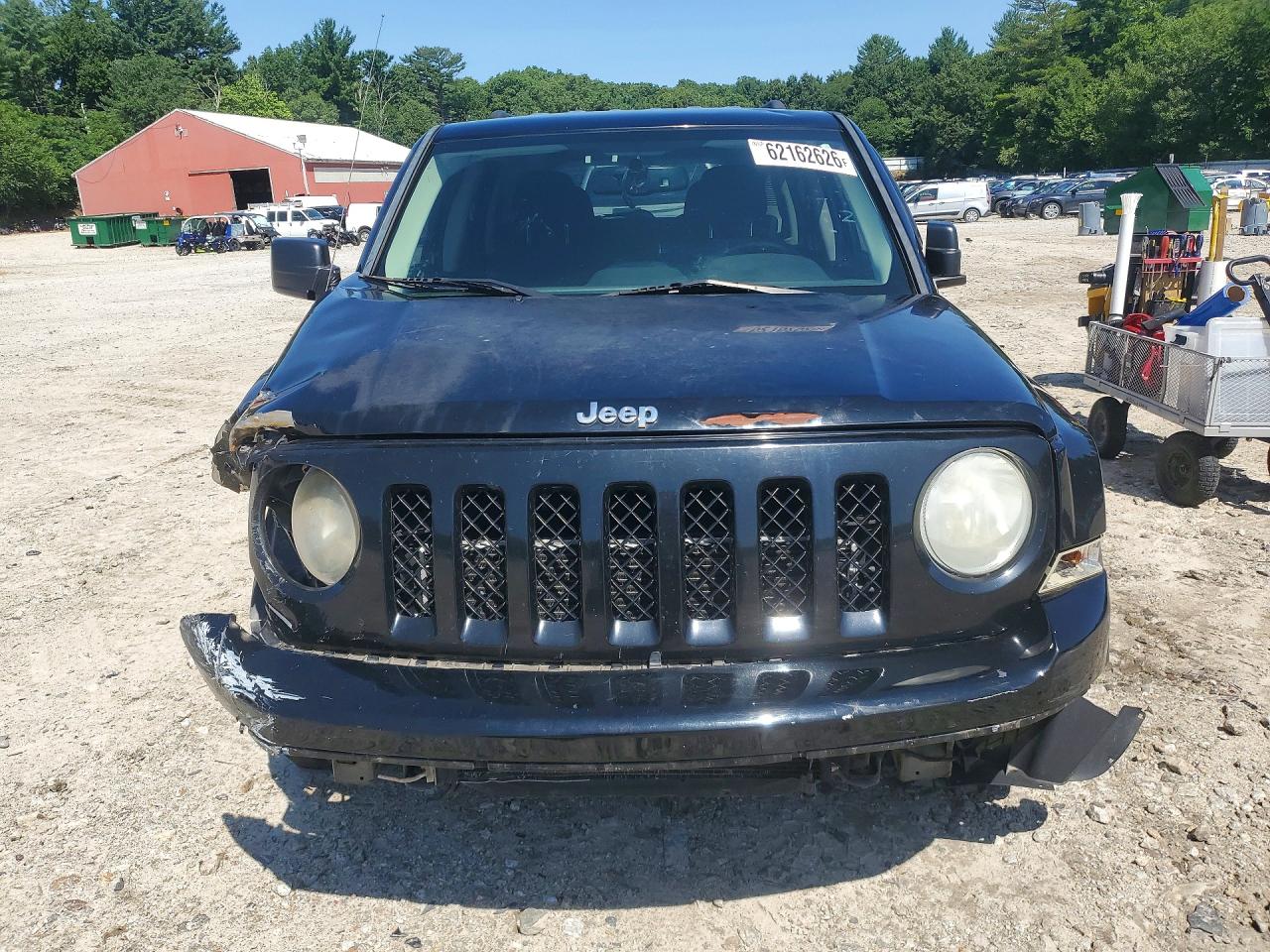 2013 Jeep Patriot Latitude Black vin: 1C4NJPFB8DD205178