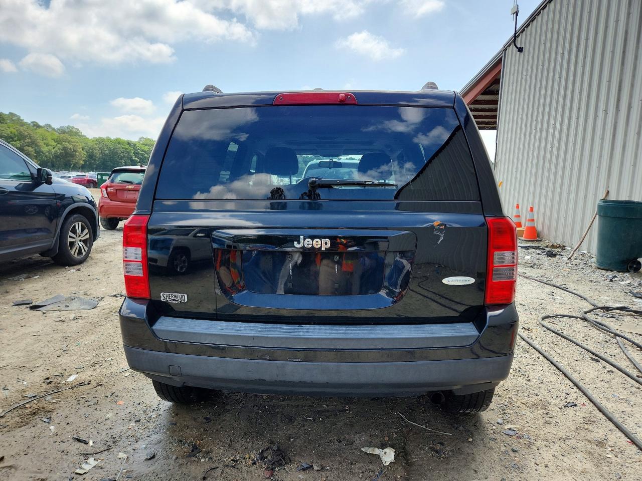 2014 Jeep Patriot Latitude Black vin: 1C4NJPFB8ED586953