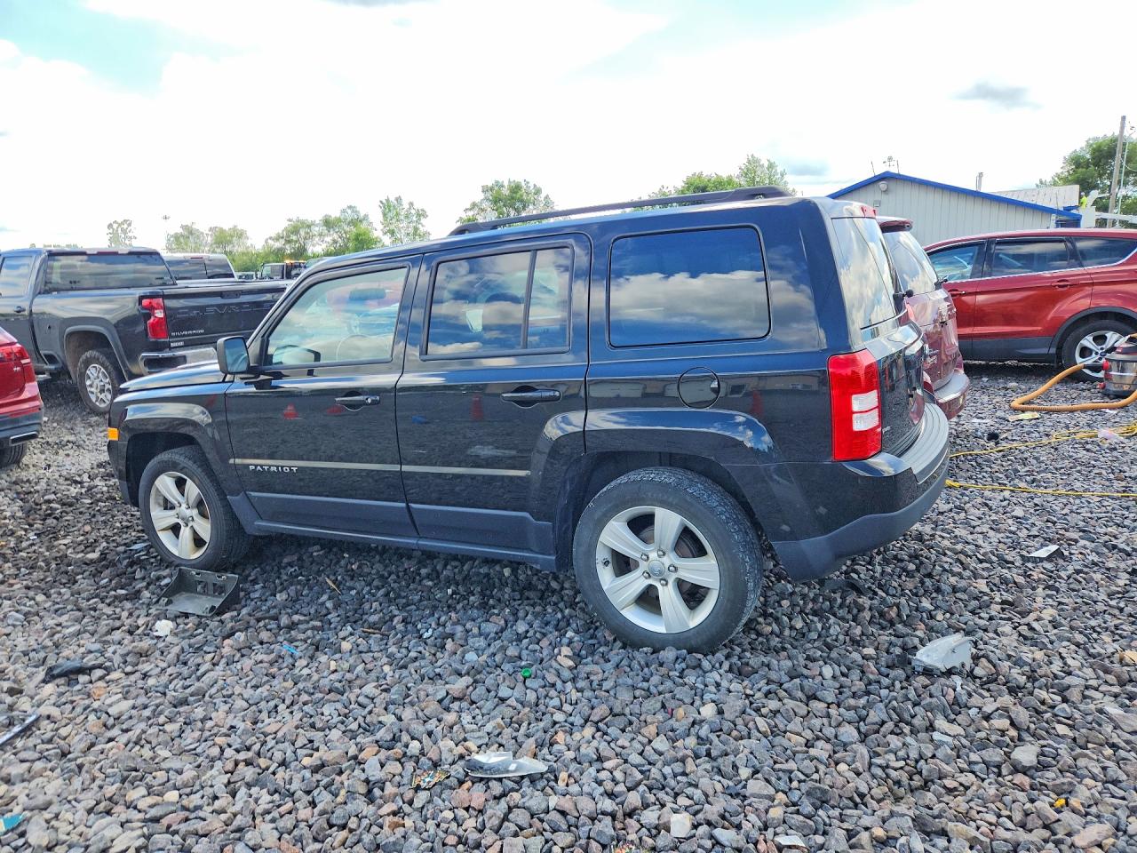 2015 Jeep Patriot Latitude Black vin: 1C4NJPFB8FD203871
