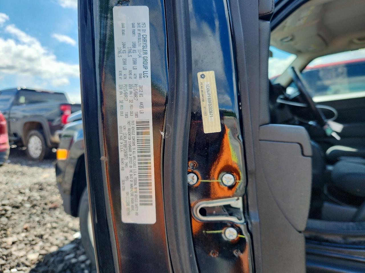 2015 Jeep Patriot Latitude Black vin: 1C4NJPFB8FD203871