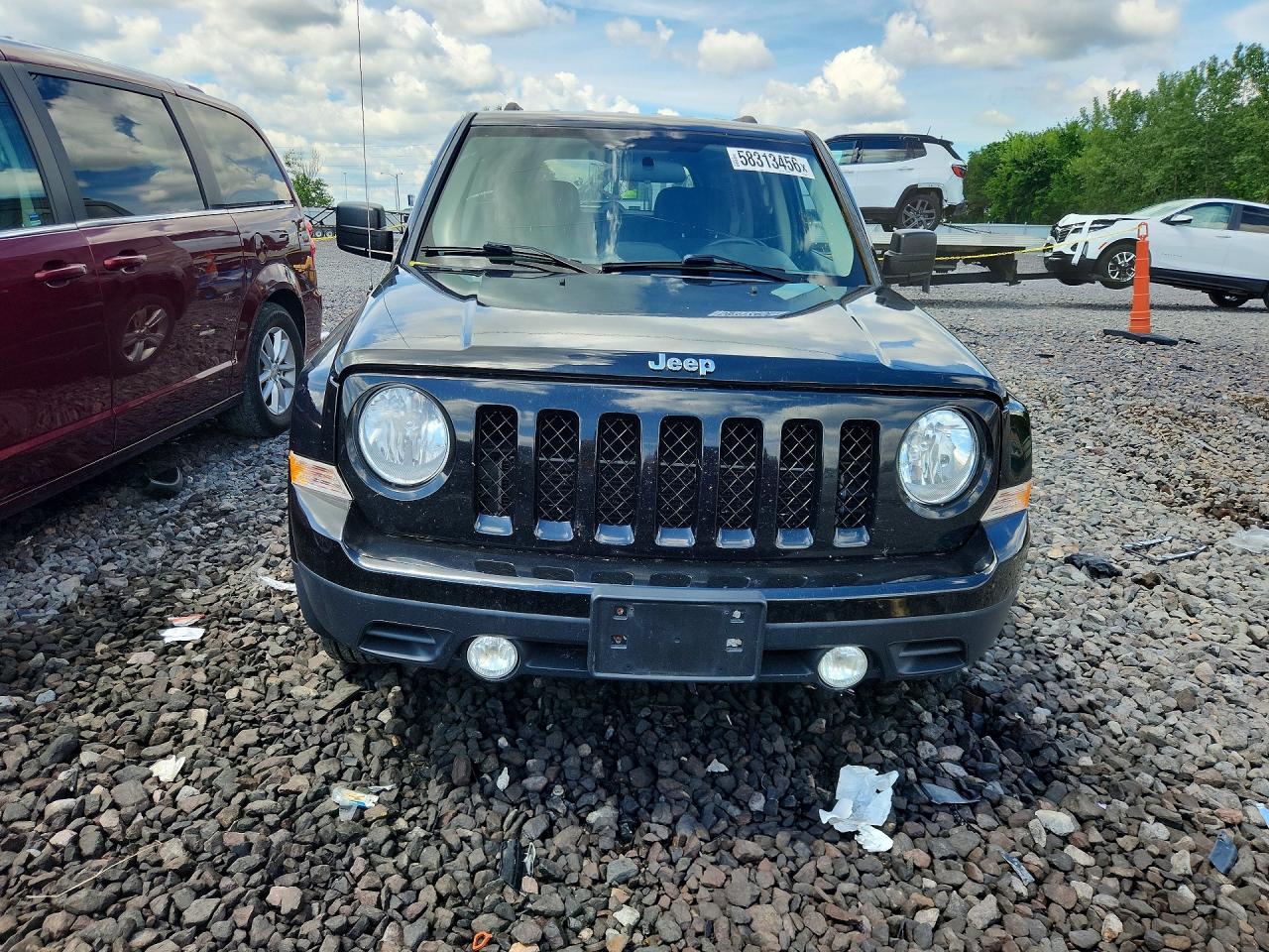 2015 Jeep Patriot Latitude Black vin: 1C4NJPFB8FD203871