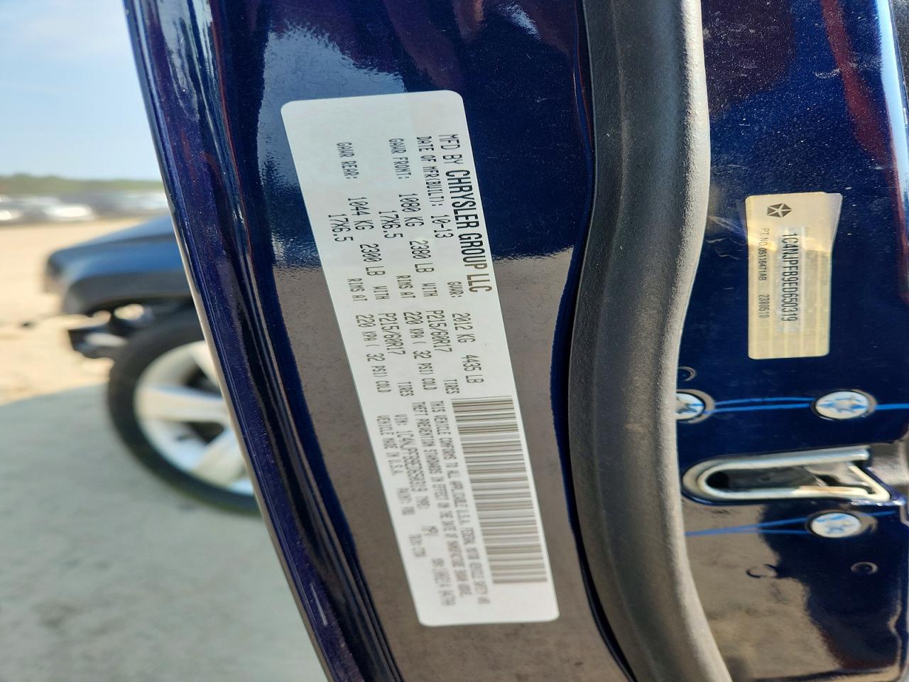 2014 Jeep Patriot Latitude Blue vin: 1C4NJPFB9ED650319