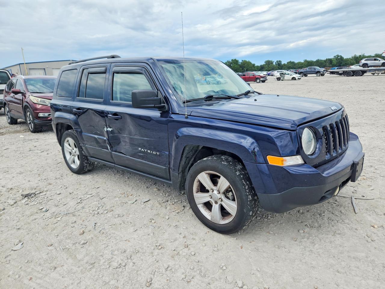 2015 Jeep Patriot Latitude Blue vin: 1C4NJPFB9FD158052