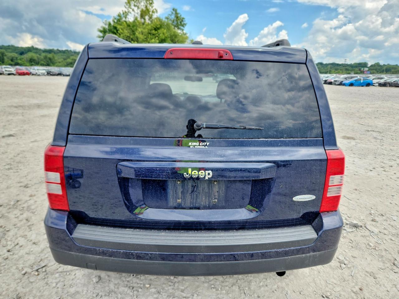 2015 Jeep Patriot Latitude Blue vin: 1C4NJPFB9FD158052