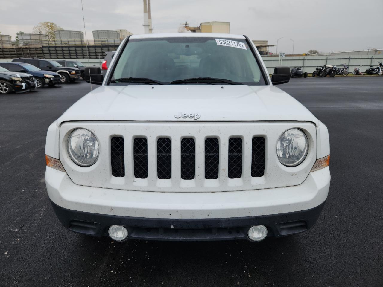 2015 Jeep Patriot Latitude White vin: 1C4NJPFB9FD349745