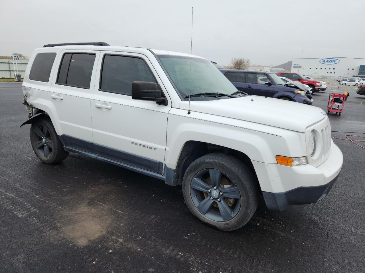 2015 Jeep Patriot Latitude White vin: 1C4NJPFB9FD349745