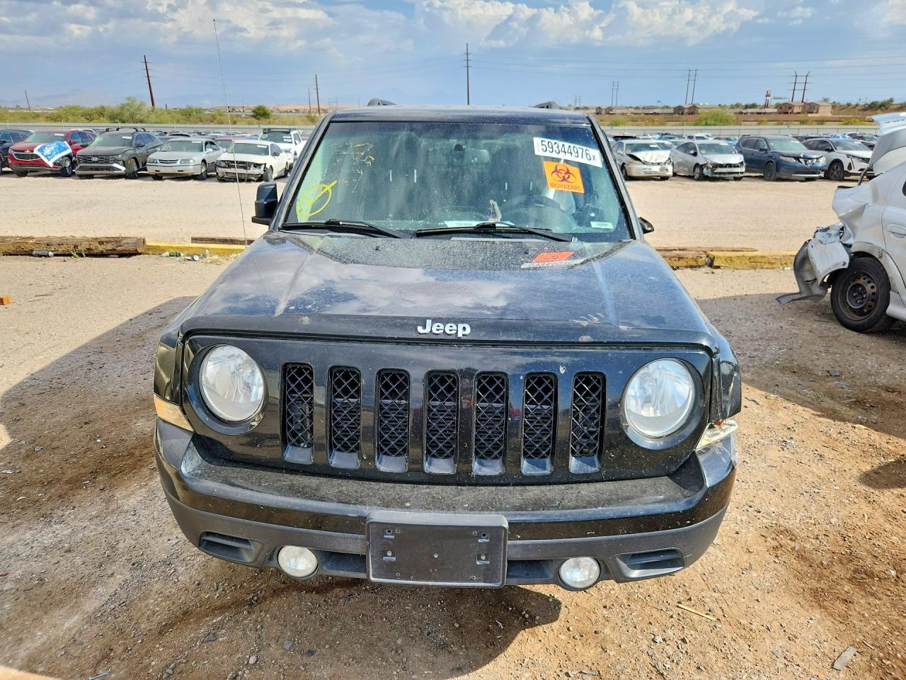 2015 Jeep Patriot Latitude Black vin: 1C4NJPFB9FD401990
