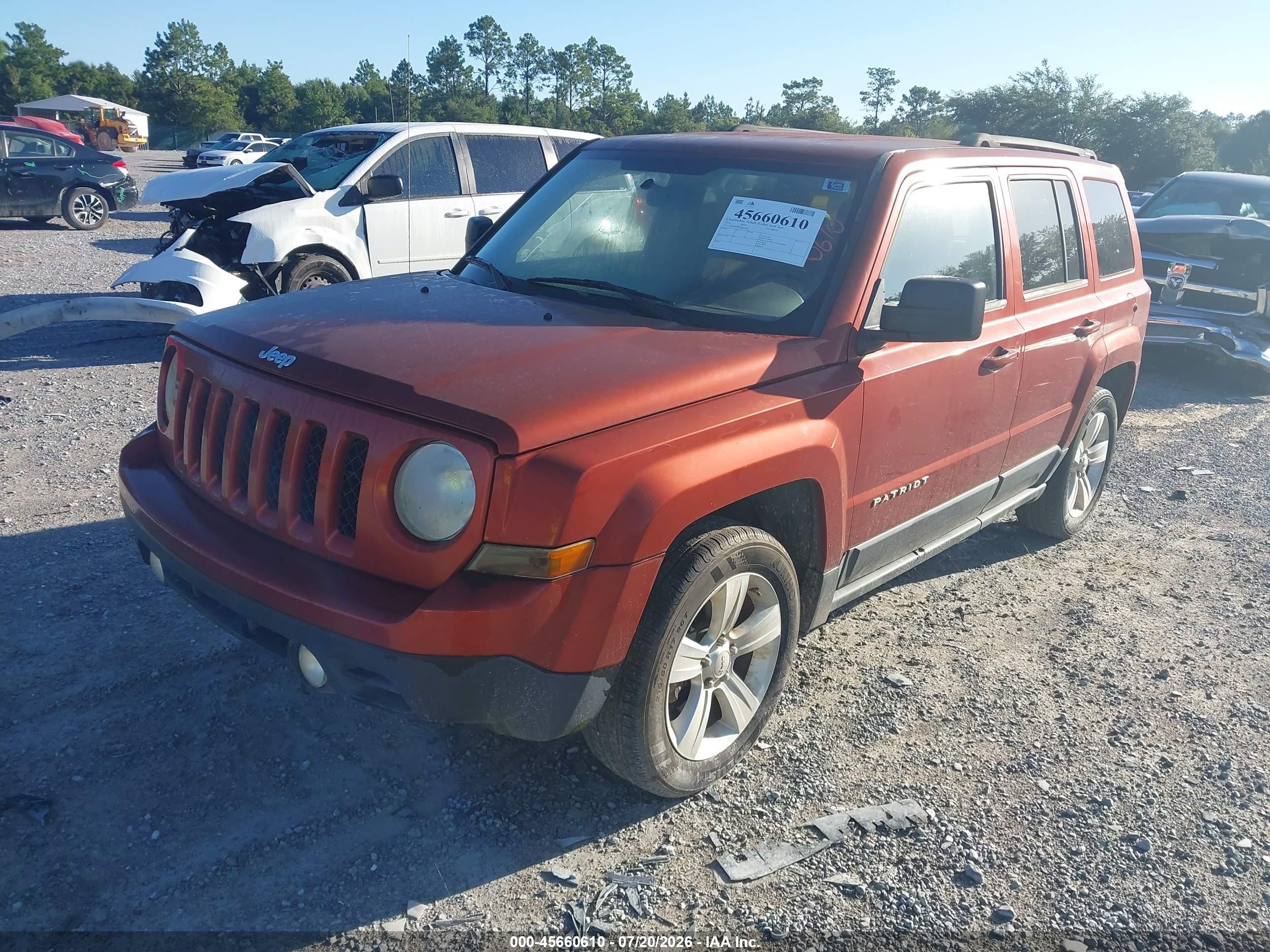 2012 Jeep Patriot Latitude Brown vin: 1C4NJPFBXCD610621