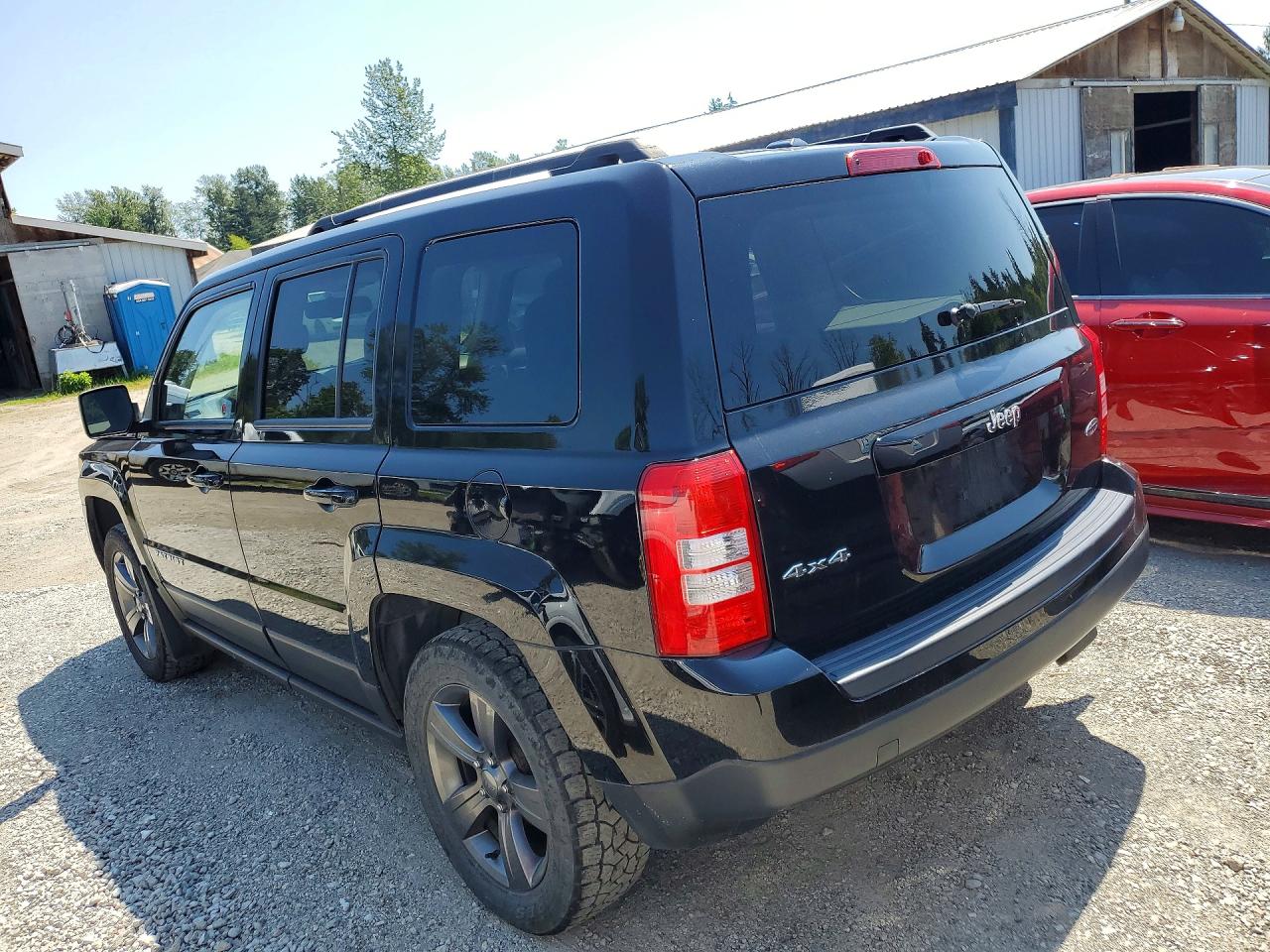 2015 Jeep Patriot Black vin: 1C4NJRAB4FD312587