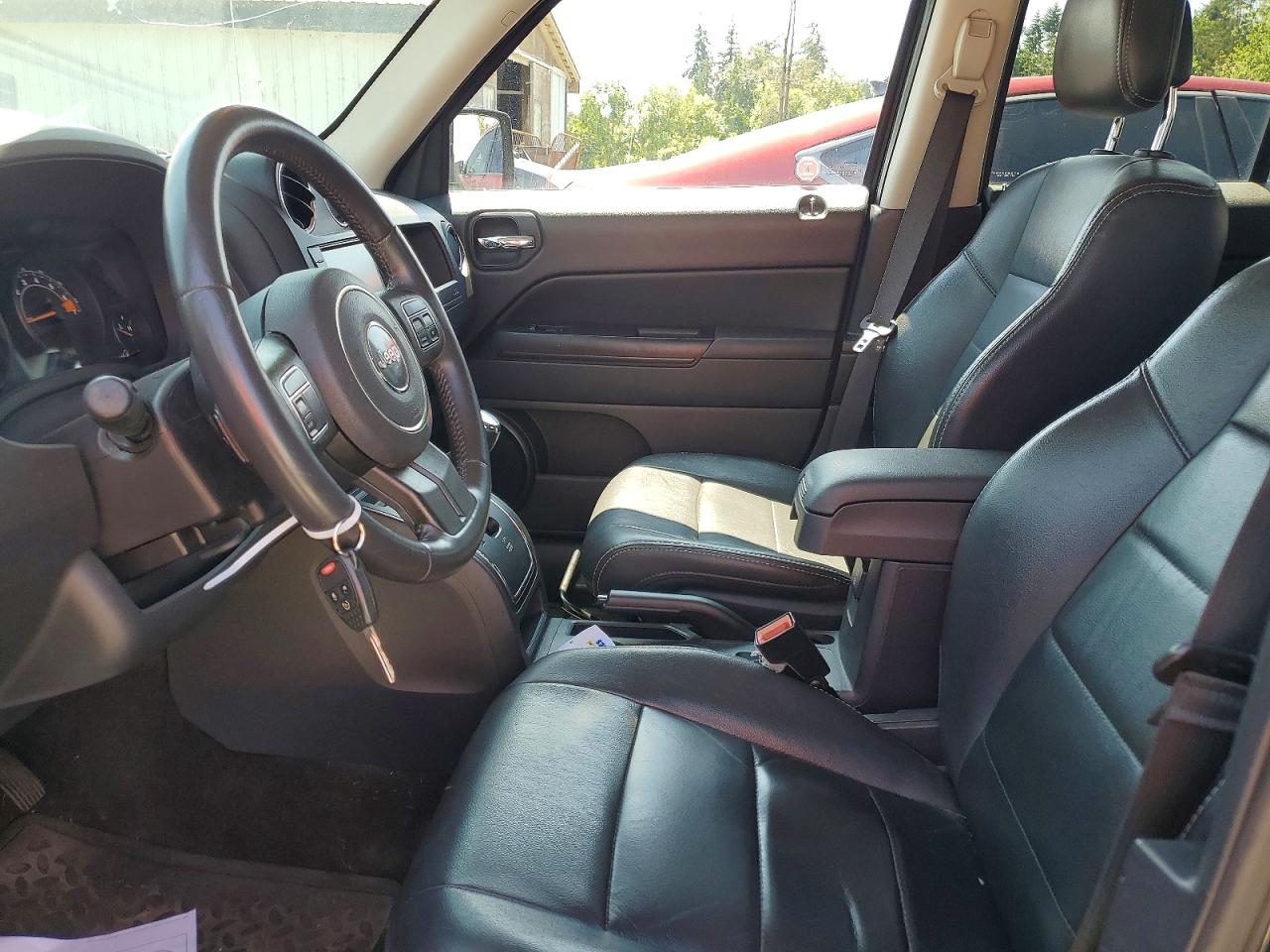 2015 Jeep Patriot Black vin: 1C4NJRAB4FD312587