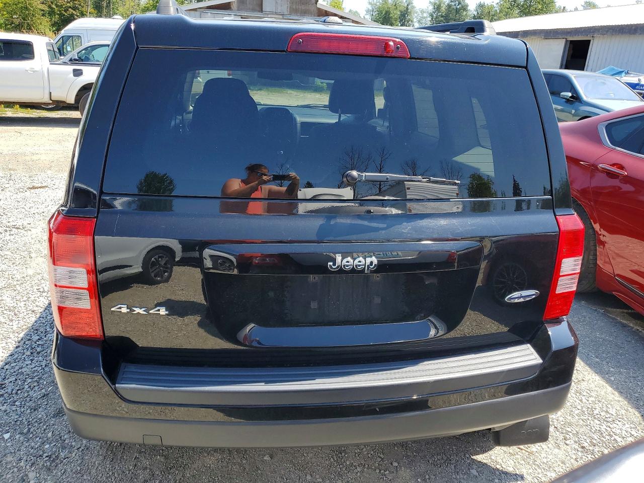 2015 Jeep Patriot Black vin: 1C4NJRAB4FD312587