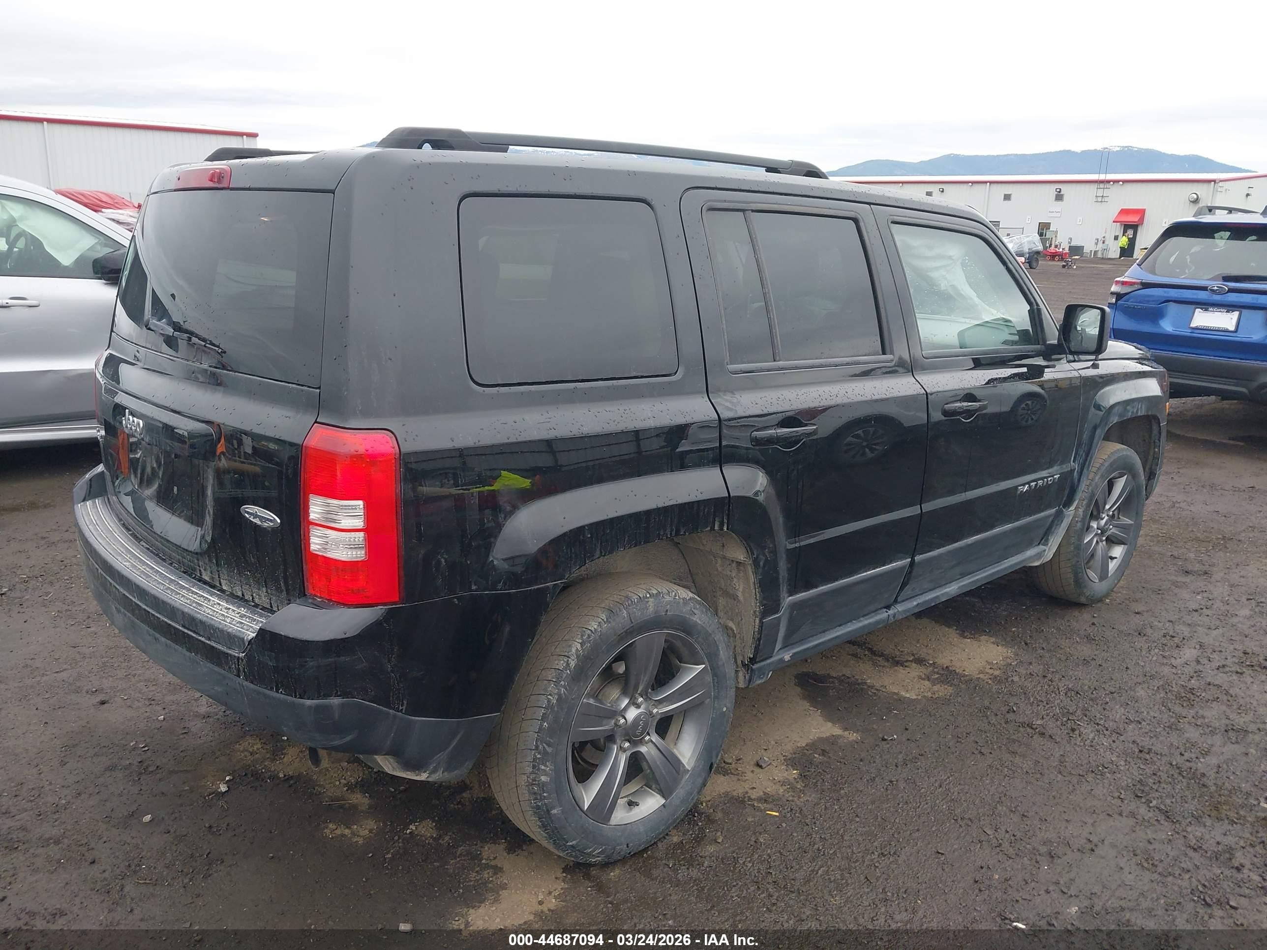 2015 Jeep Patriot Sport/north Черный vin: 1C4NJRAB5FD416828