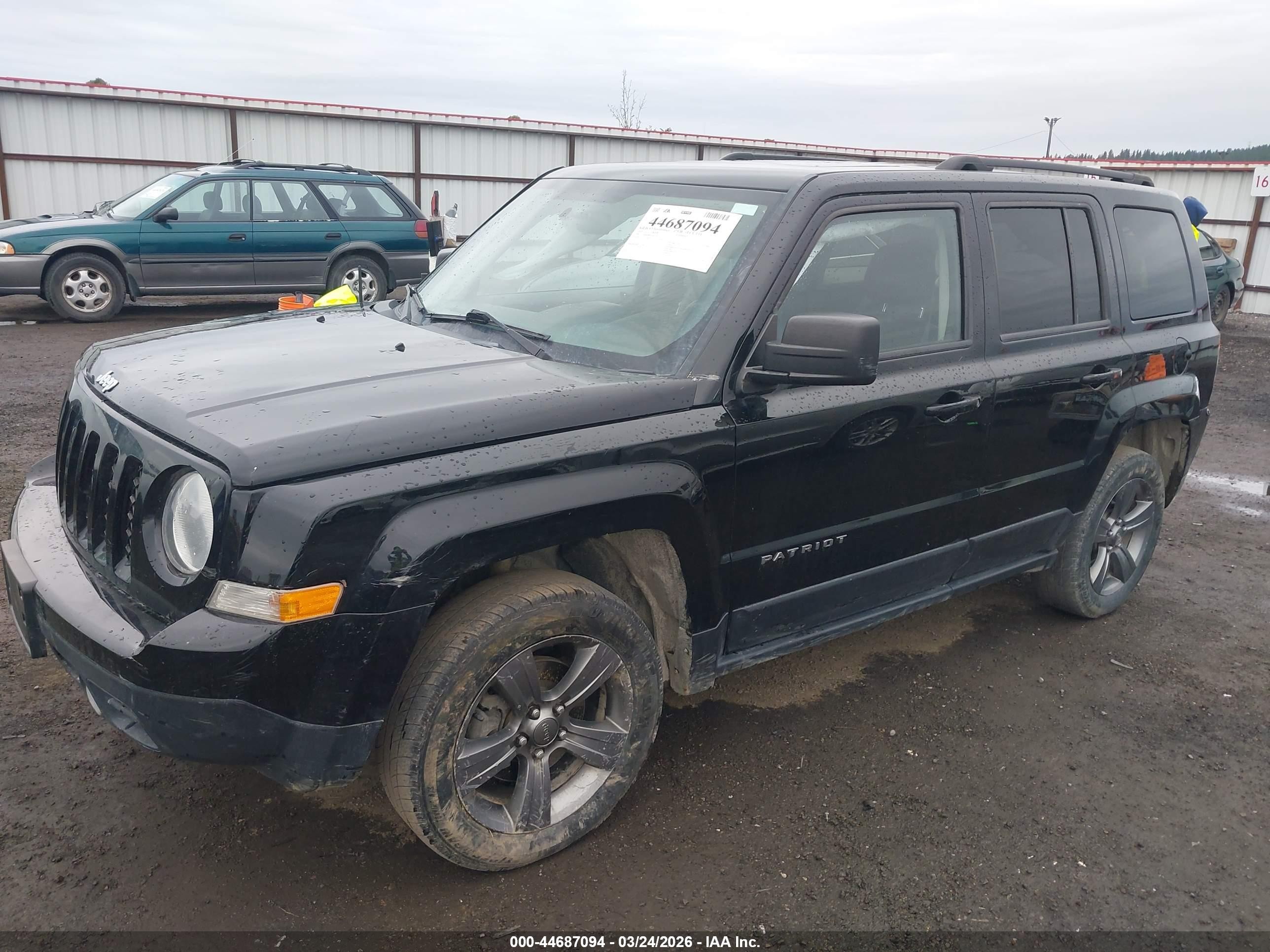 2015 Jeep Patriot Sport/north Черный vin: 1C4NJRAB5FD416828