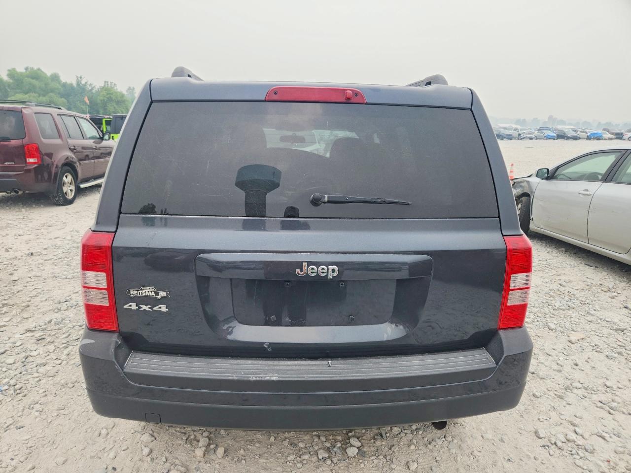 2014 Jeep Patriot Blue vin: 1C4NJRAB6ED854918
