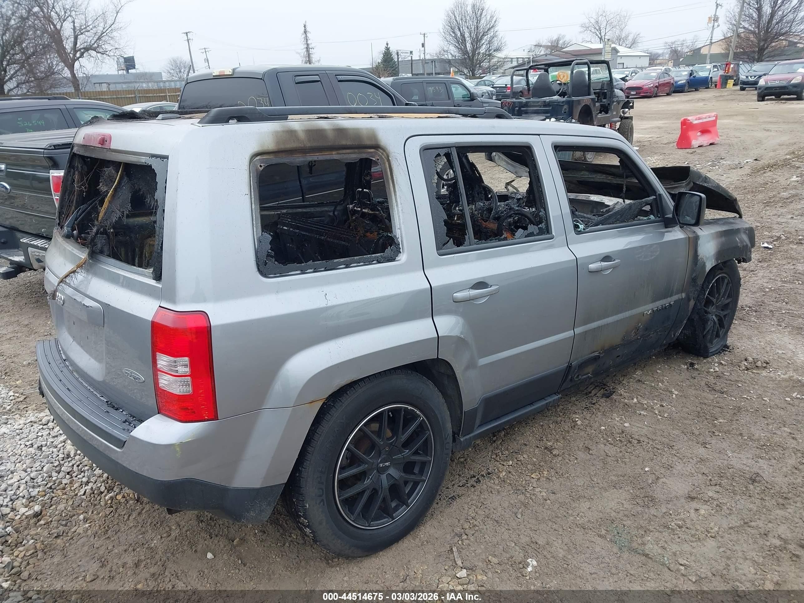2015 Jeep Patriot Sport/north Gray vin: 1C4NJRAB6FD416207