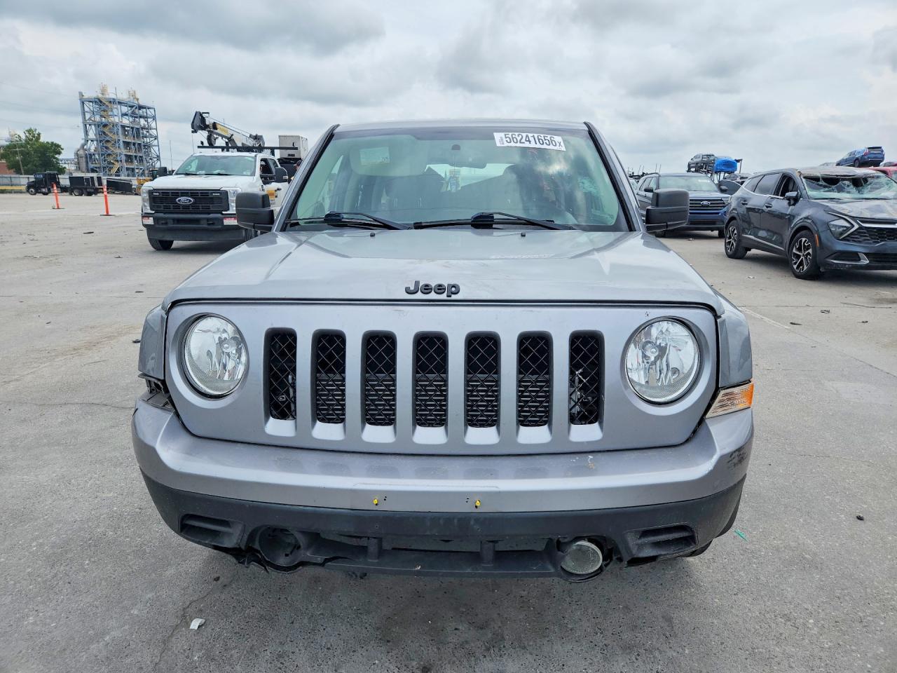 2015 Jeep Patriot Gray vin: 1C4NJRAB7FD268651