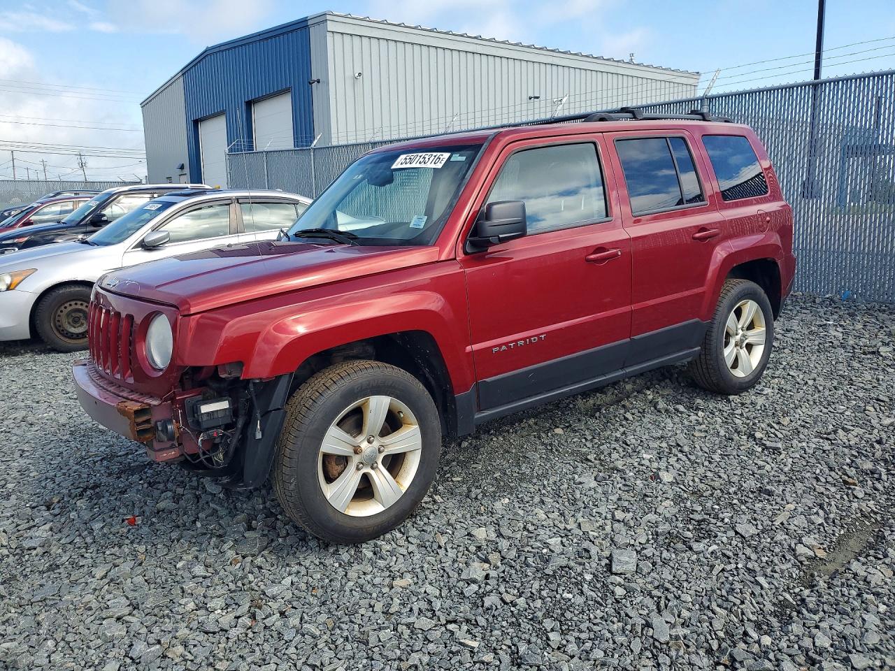 2014 Jeep Patriot Red vin: 1C4NJRAB8ED503797