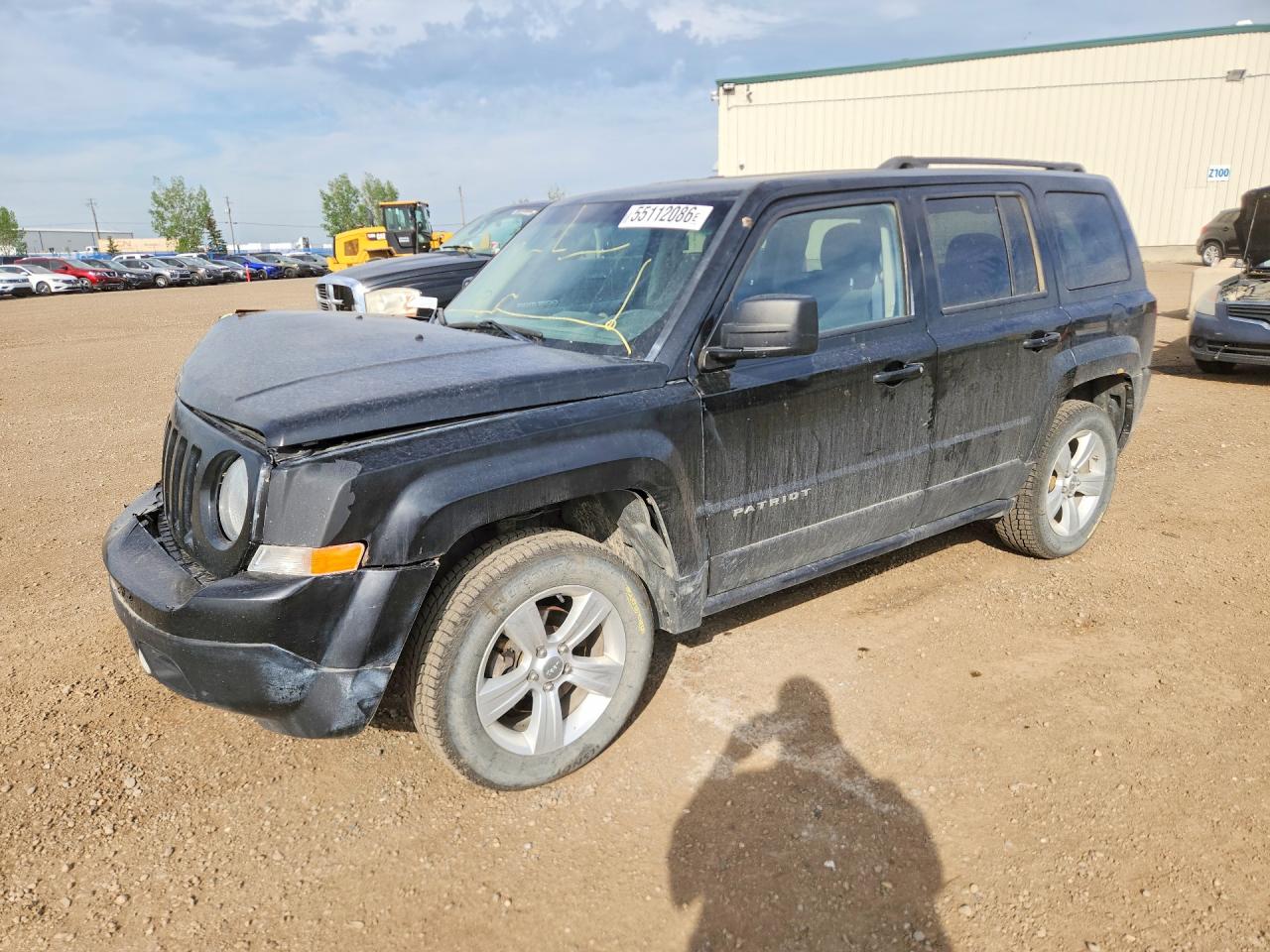 2015 Jeep Patriot Черный vin: 1C4NJRAB8FD108603