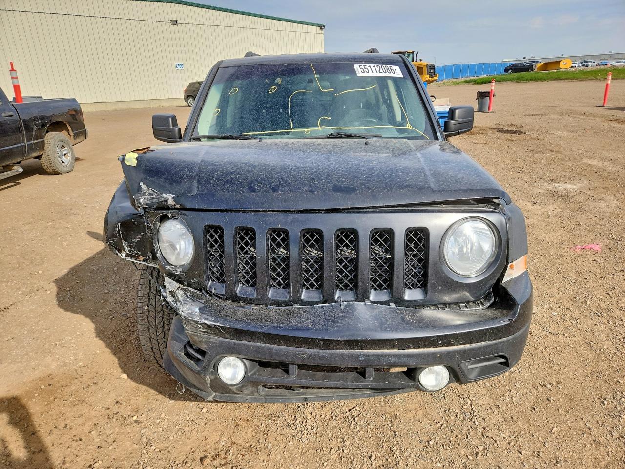 2015 Jeep Patriot Черный vin: 1C4NJRAB8FD108603