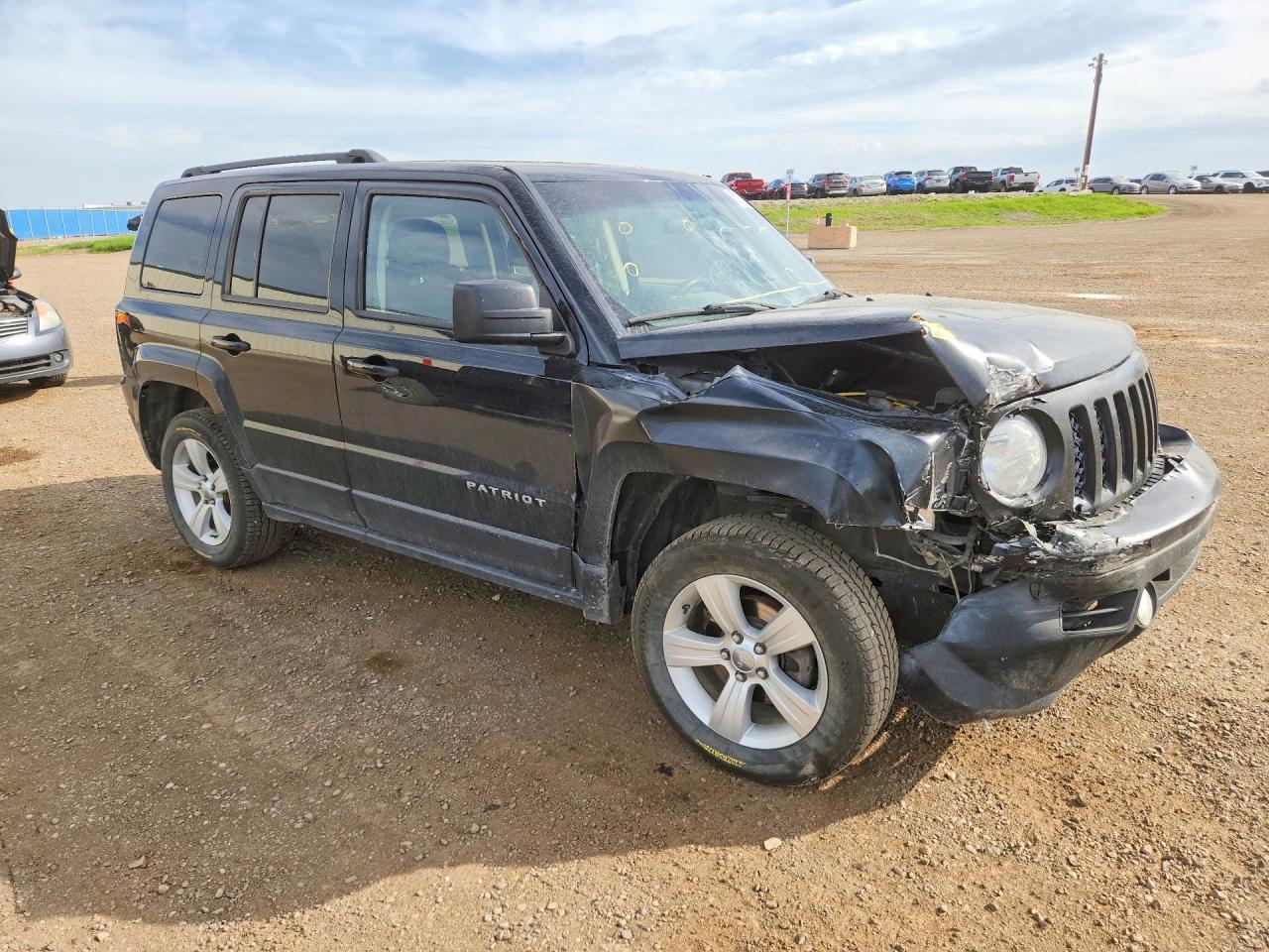 2015 Jeep Patriot Черный vin: 1C4NJRAB8FD108603