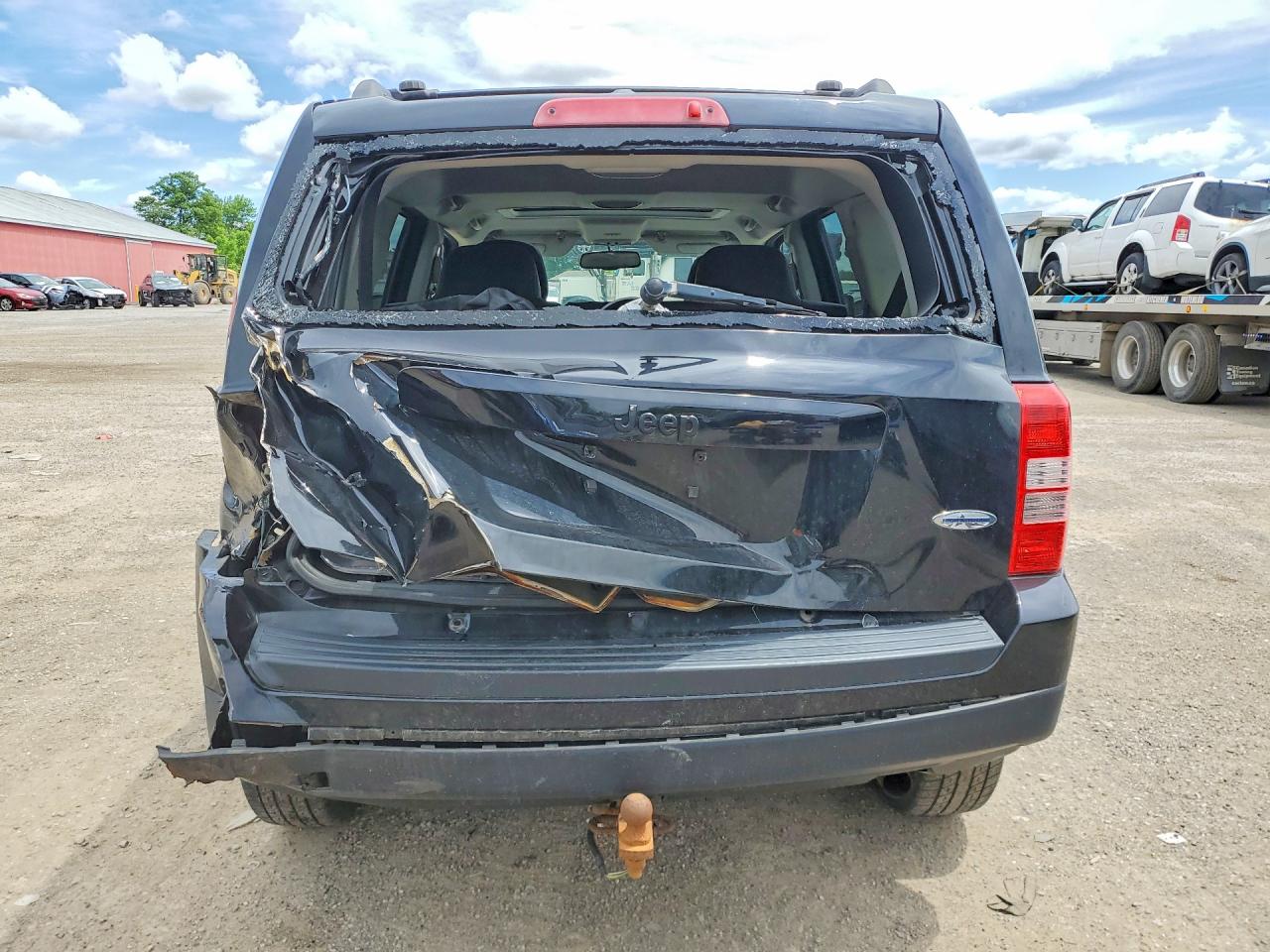 2015 Jeep Patriot Black vin: 1C4NJRAB8FD393965