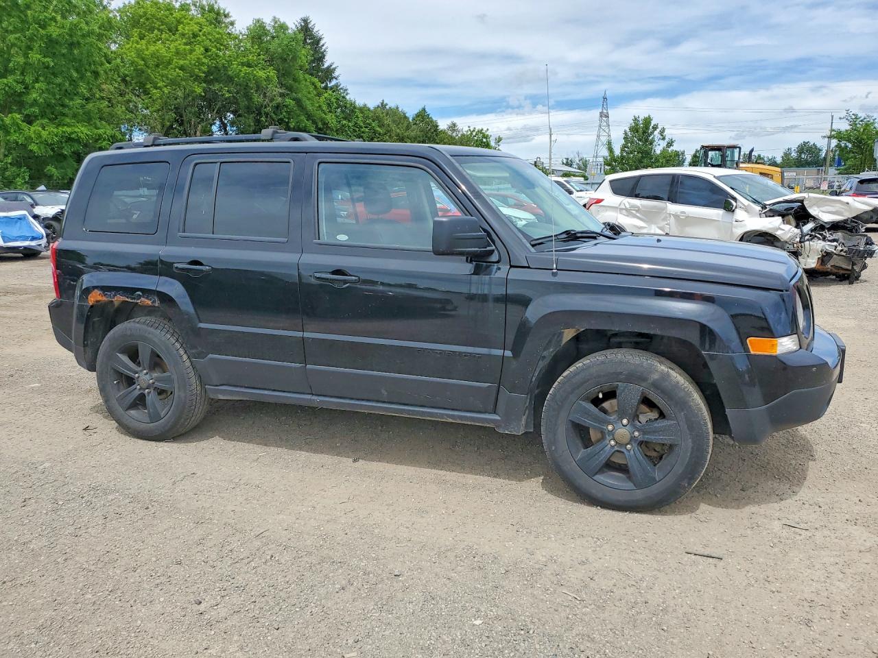 2015 Jeep Patriot Black vin: 1C4NJRAB8FD393965