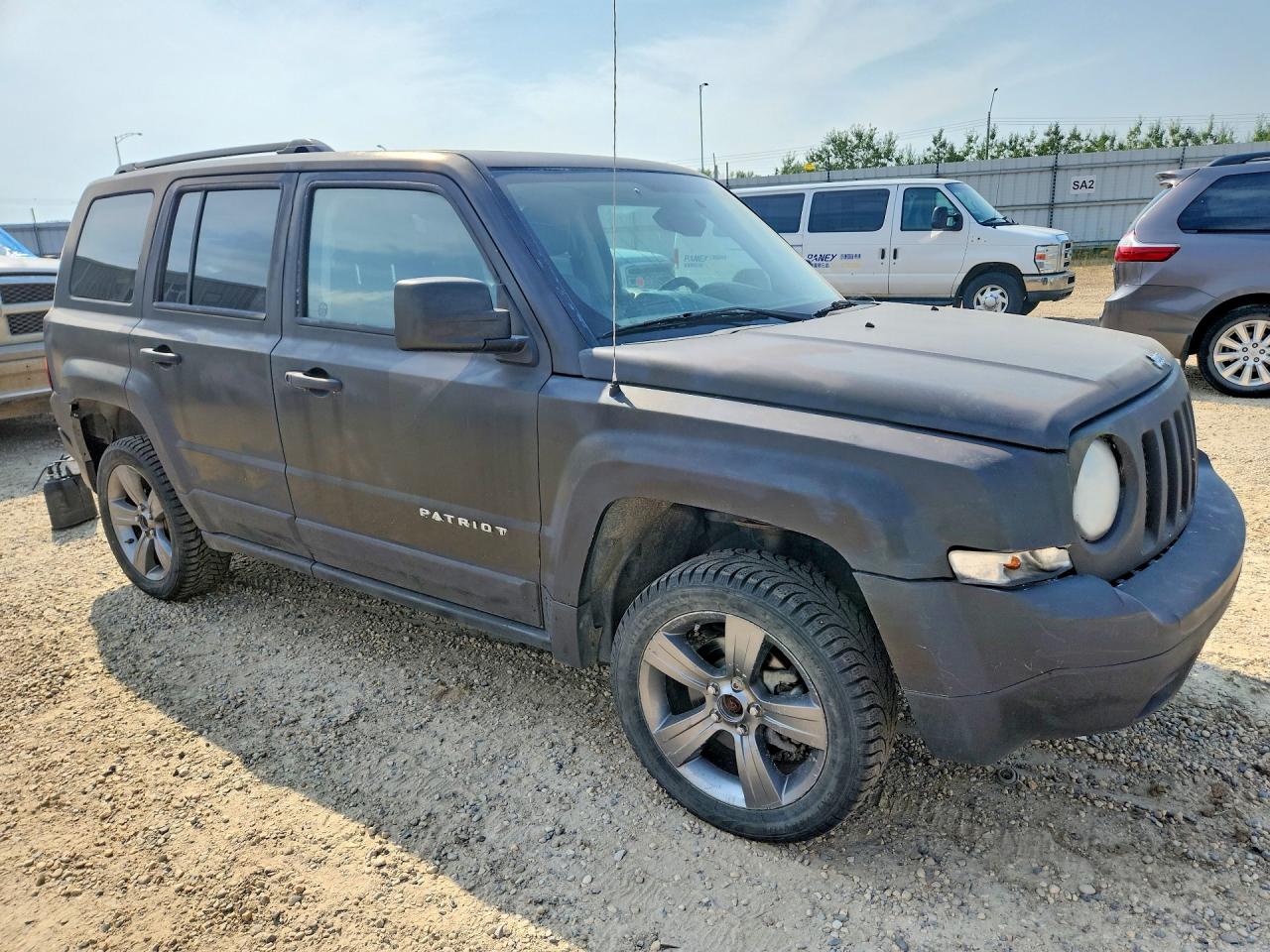 2015 Jeep Patriot Черный vin: 1C4NJRAB9FD290263