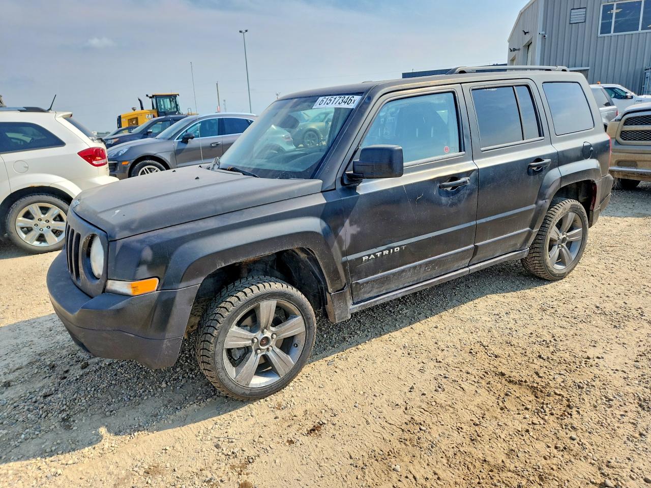 2015 Jeep Patriot Черный vin: 1C4NJRAB9FD290263