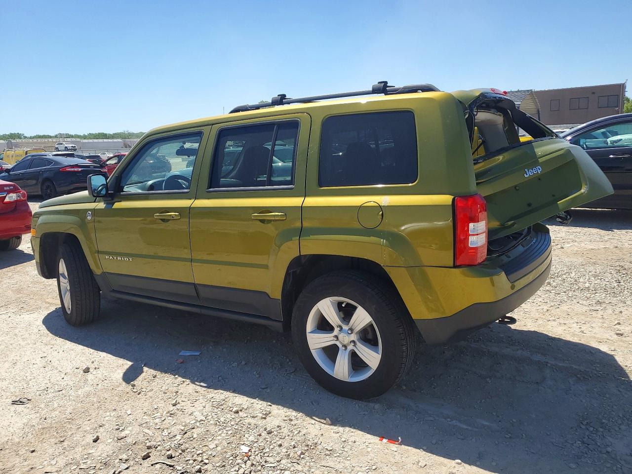2012 Jeep Patriot Sport Зеленый vin: 1C4NJRBB0CD554772