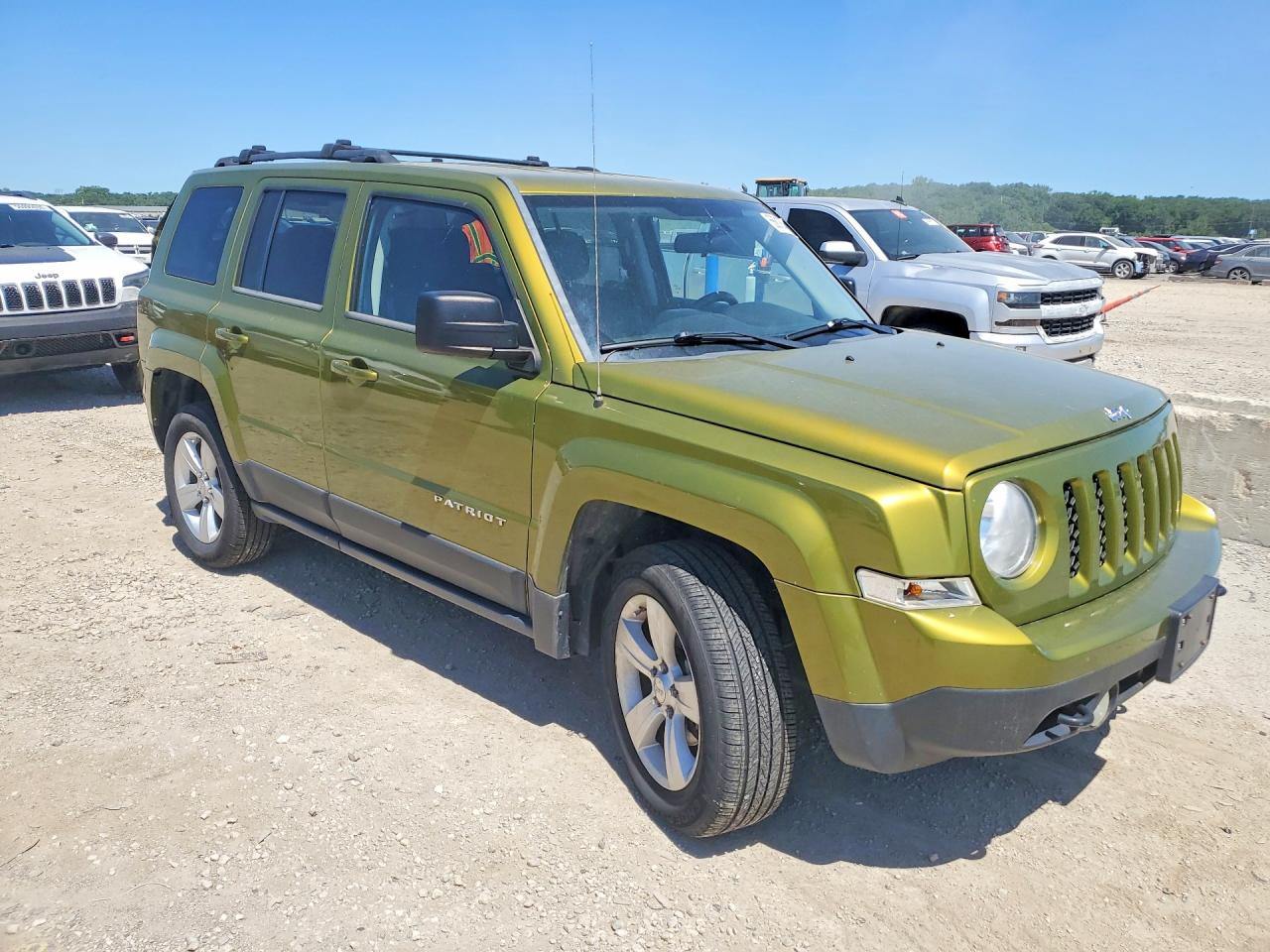 2012 Jeep Patriot Sport Зеленый vin: 1C4NJRBB0CD554772