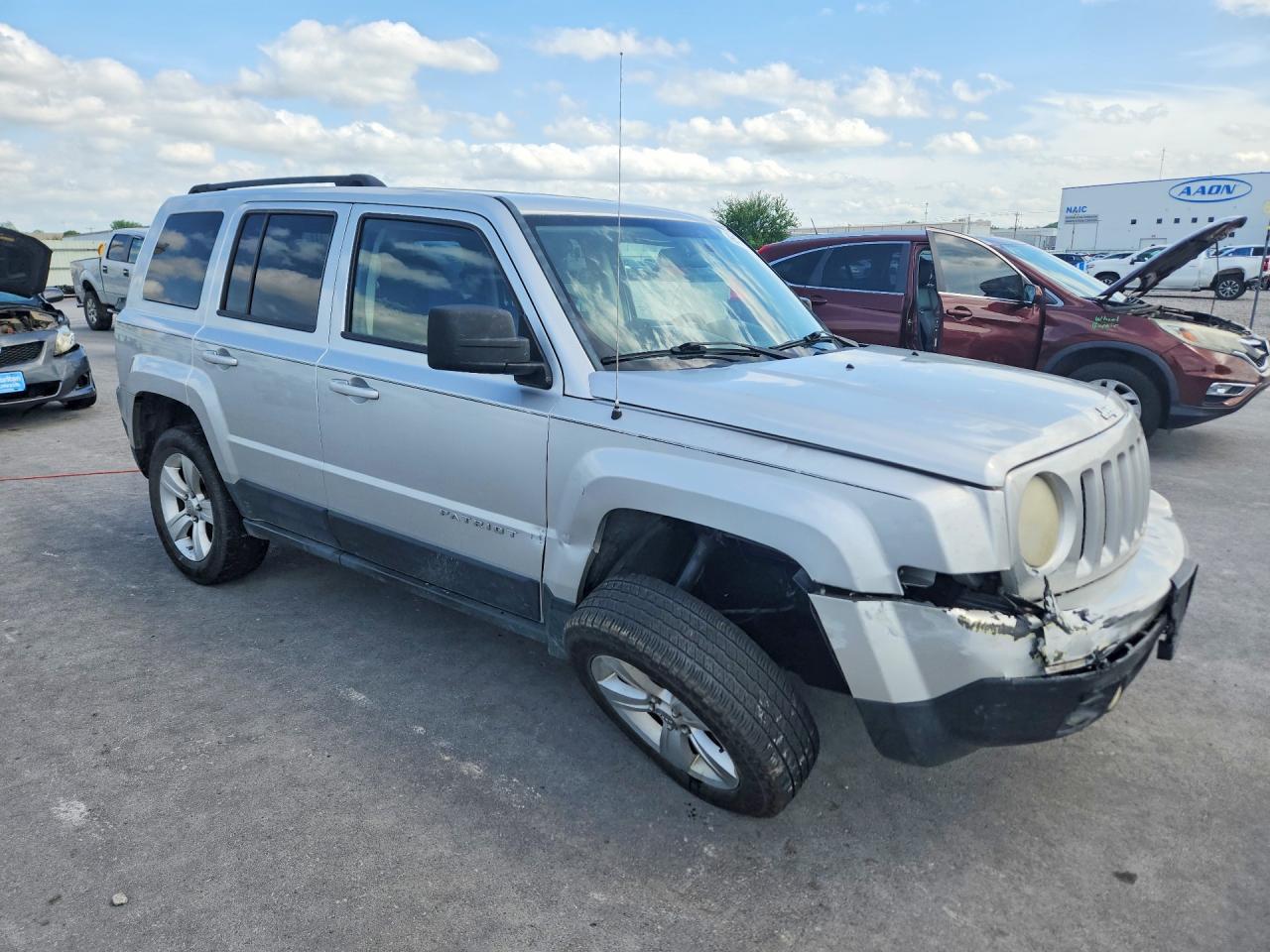 2012 Jeep Patriot Sport Silver vin: 1C4NJRBB0CD568509